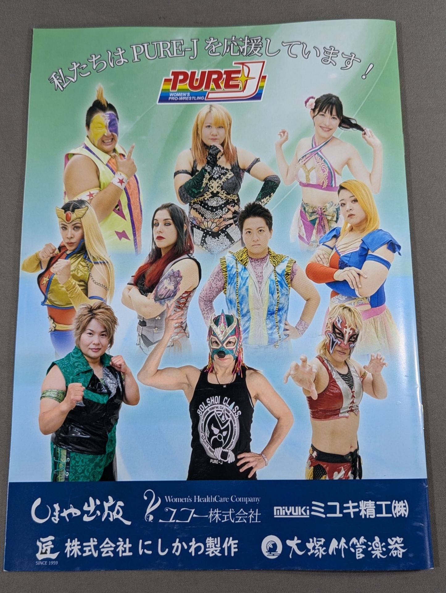 PURE-J女子プロレス オフィシャルパンフレット vol.19