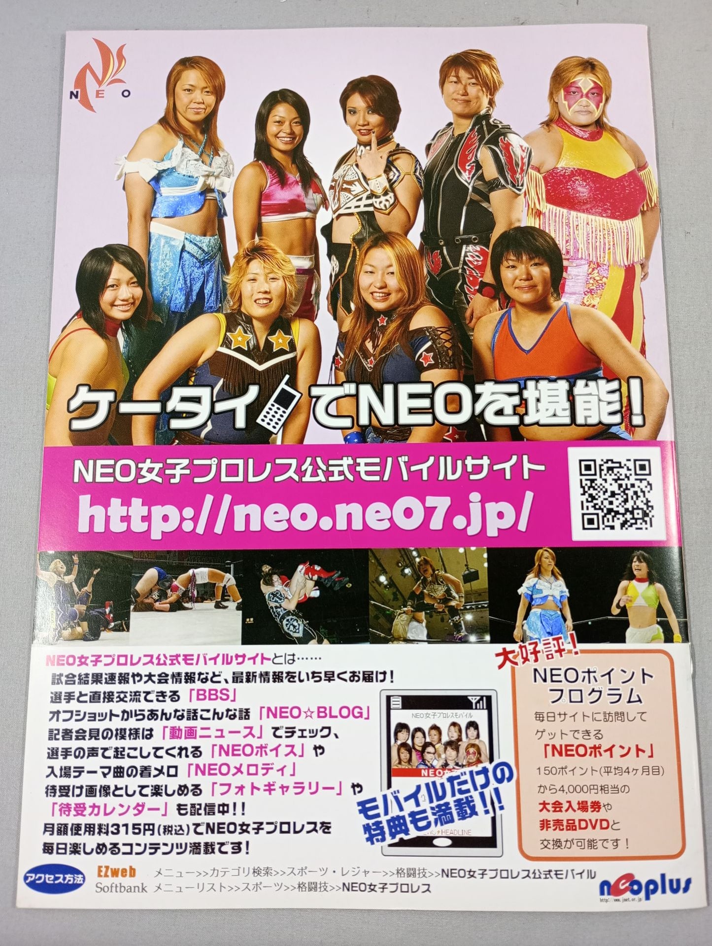 NEO / オフィシャルパンフレット(2008年)