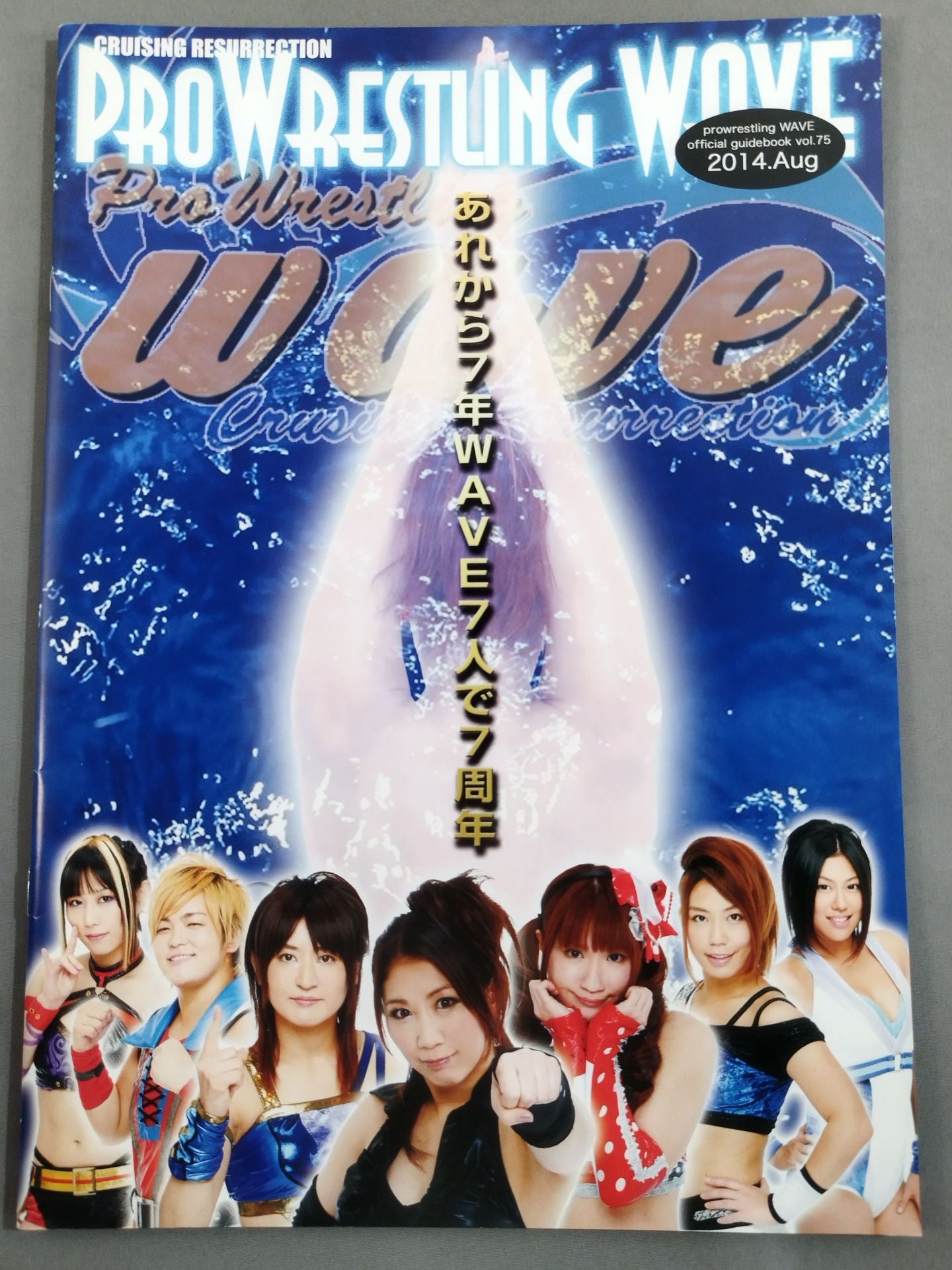 プロレスリングWAVE 公式パンフレット vol.75