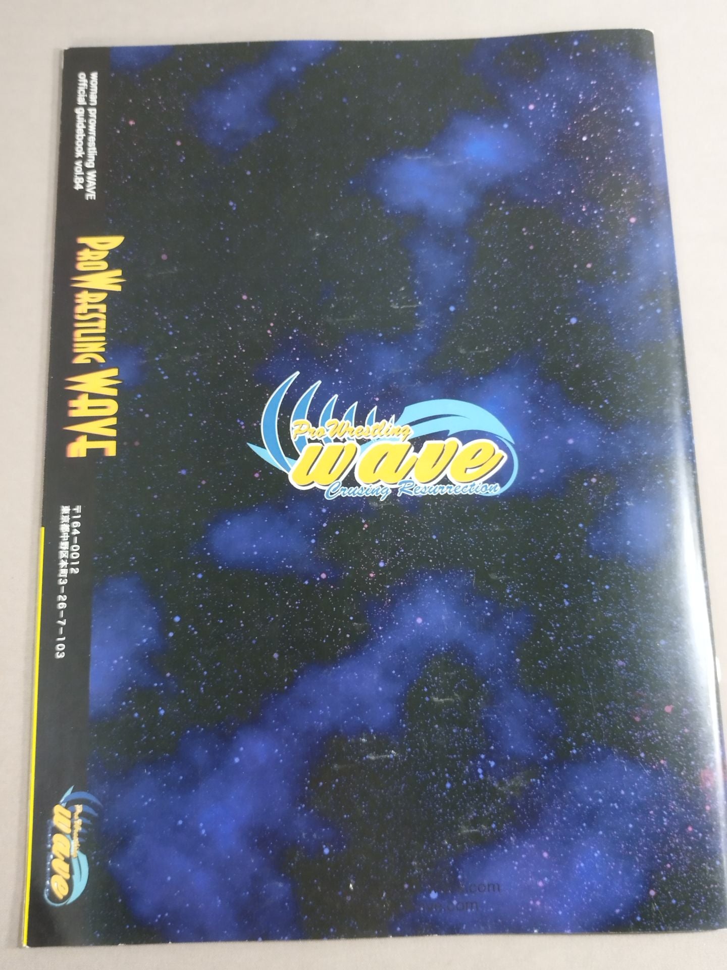 Pro-wrestling WAVE Official Brochure vol.84