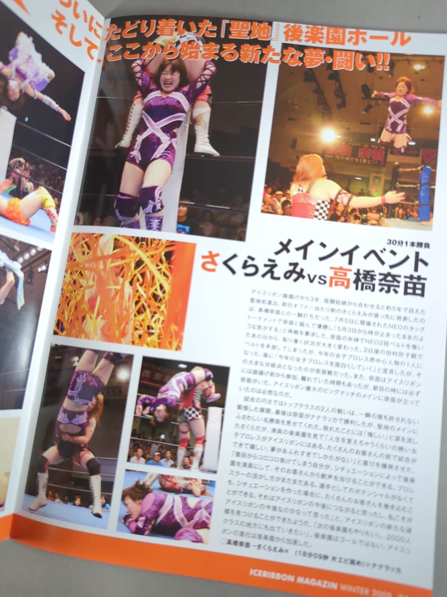 2009アイスリボンマガジン 冬季号