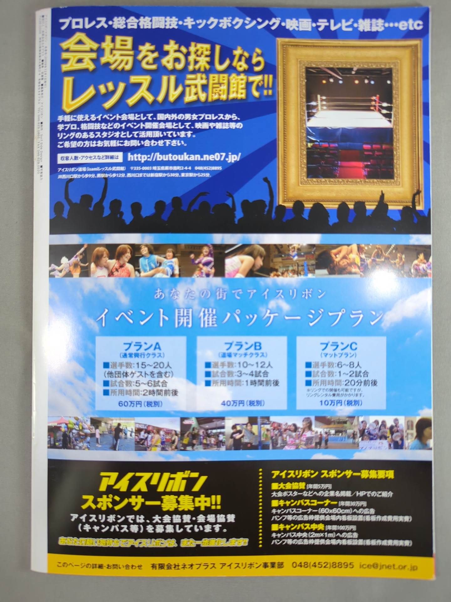 2009アイスリボンマガジン 冬季号