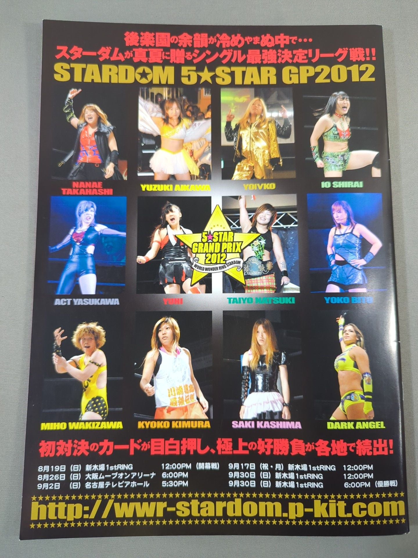 STARDOM OFFICIAL GUIDE BOOK Vol.19