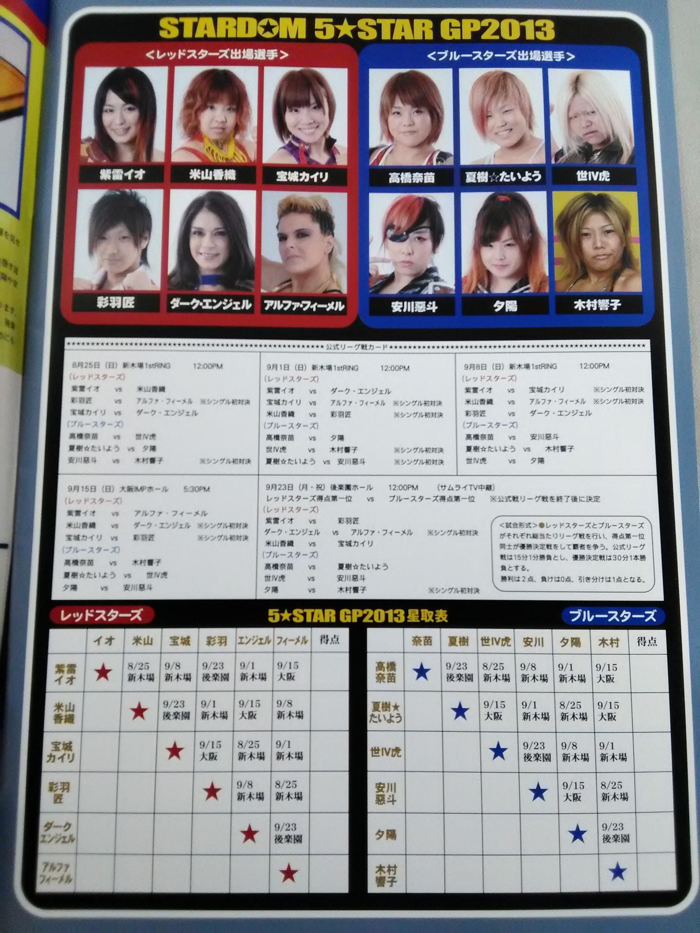 STARDOM OFFICIAL GUIDE BOOK Vol.36