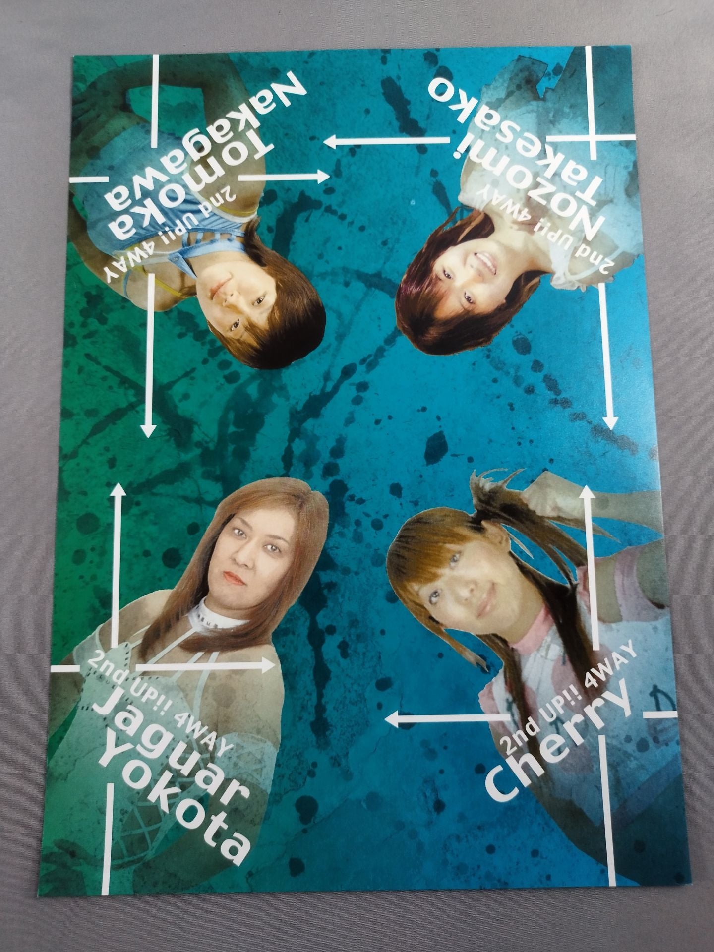 【HIKARU hand signed autograph 】Flash 7 Vol.2 Box Office ~Nanae Takahashi's Comeback ~ 7UP!!!!!!