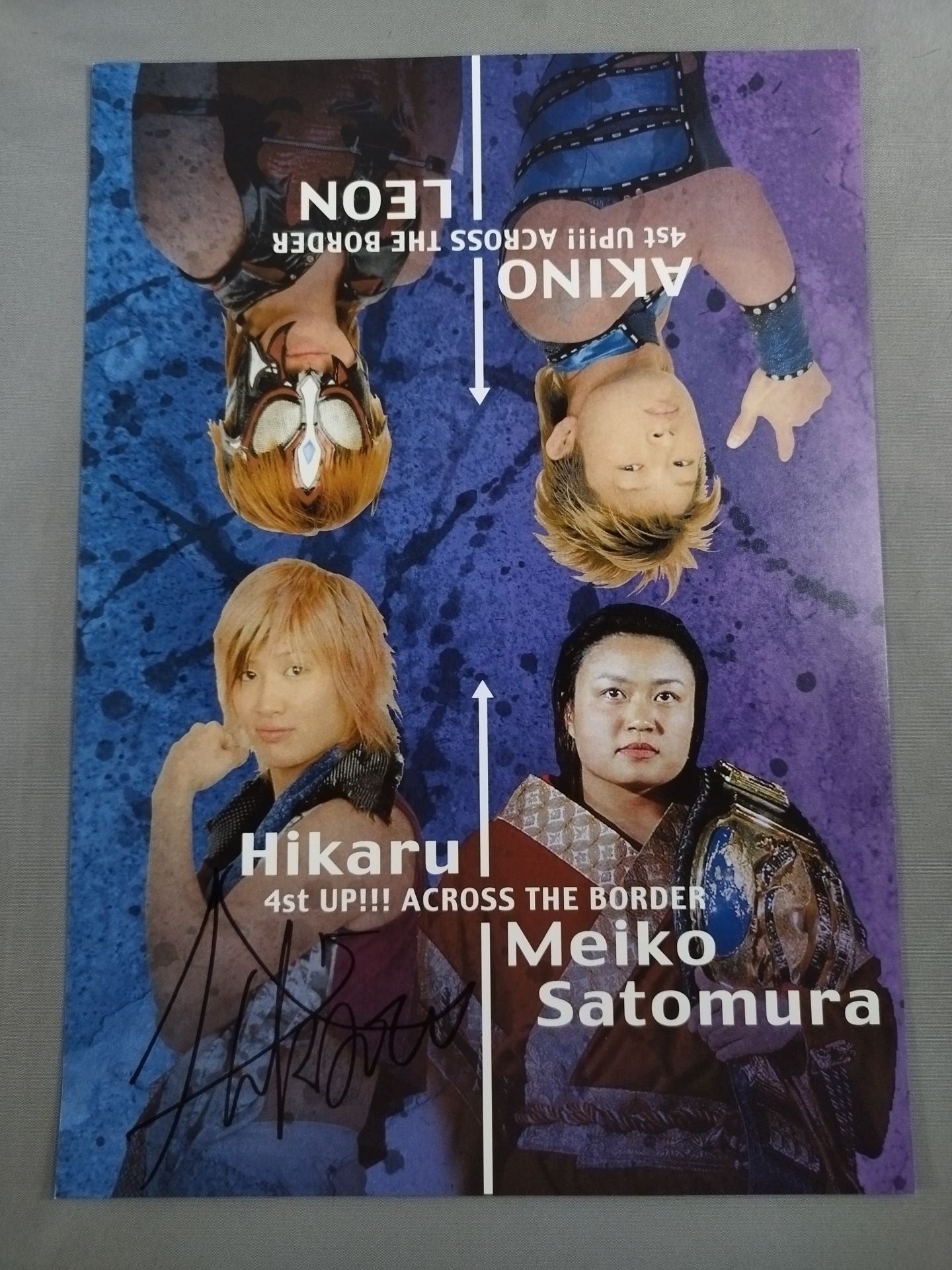 【HIKARU hand signed autograph 】Flash 7 Vol.2 Box Office ~Nanae Takahashi's Comeback ~ 7UP!!!!!!