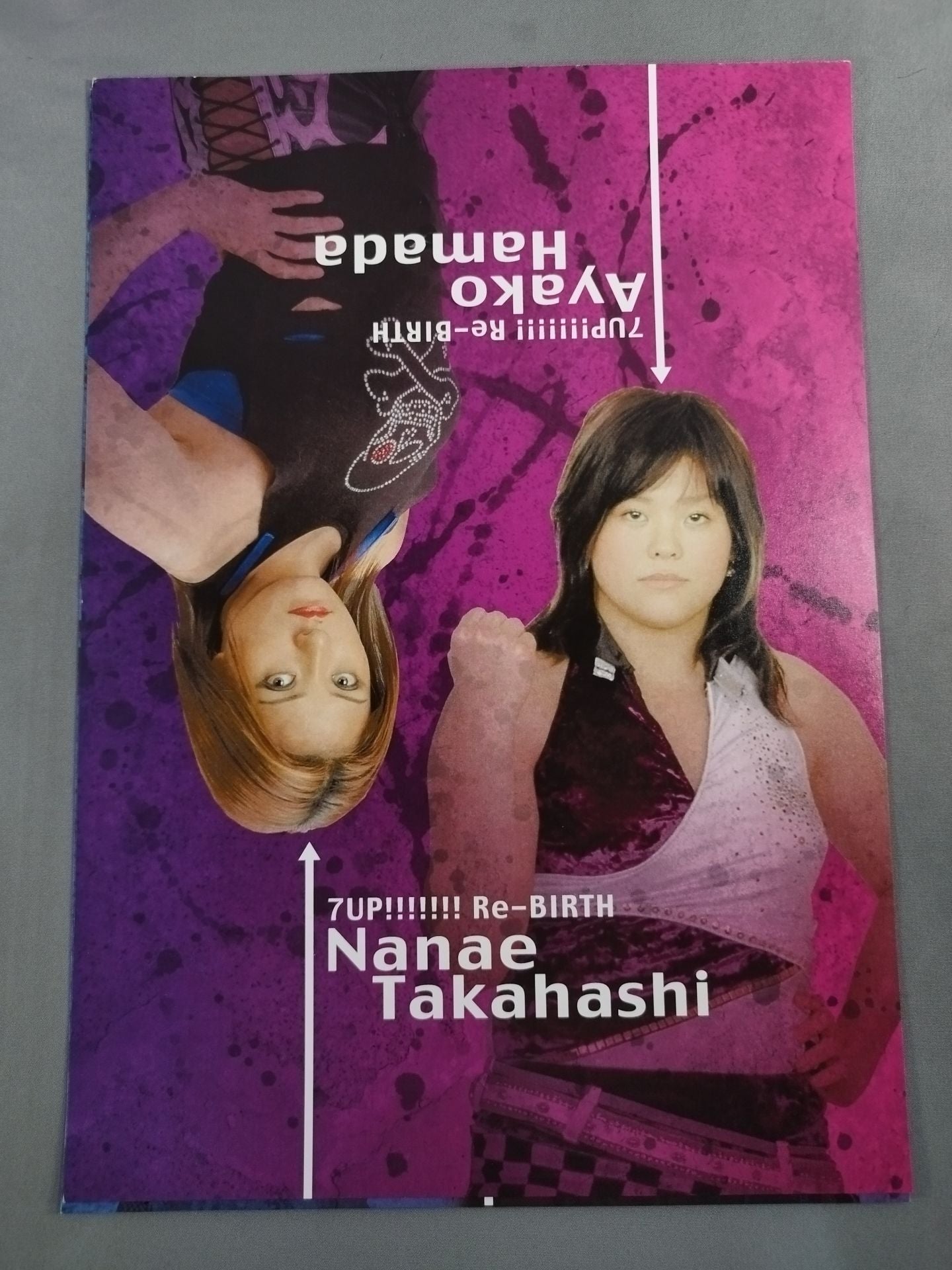 【HIKARU hand signed autograph 】Flash 7 Vol.2 Box Office ~Nanae Takahashi's Comeback ~ 7UP!!!!!!