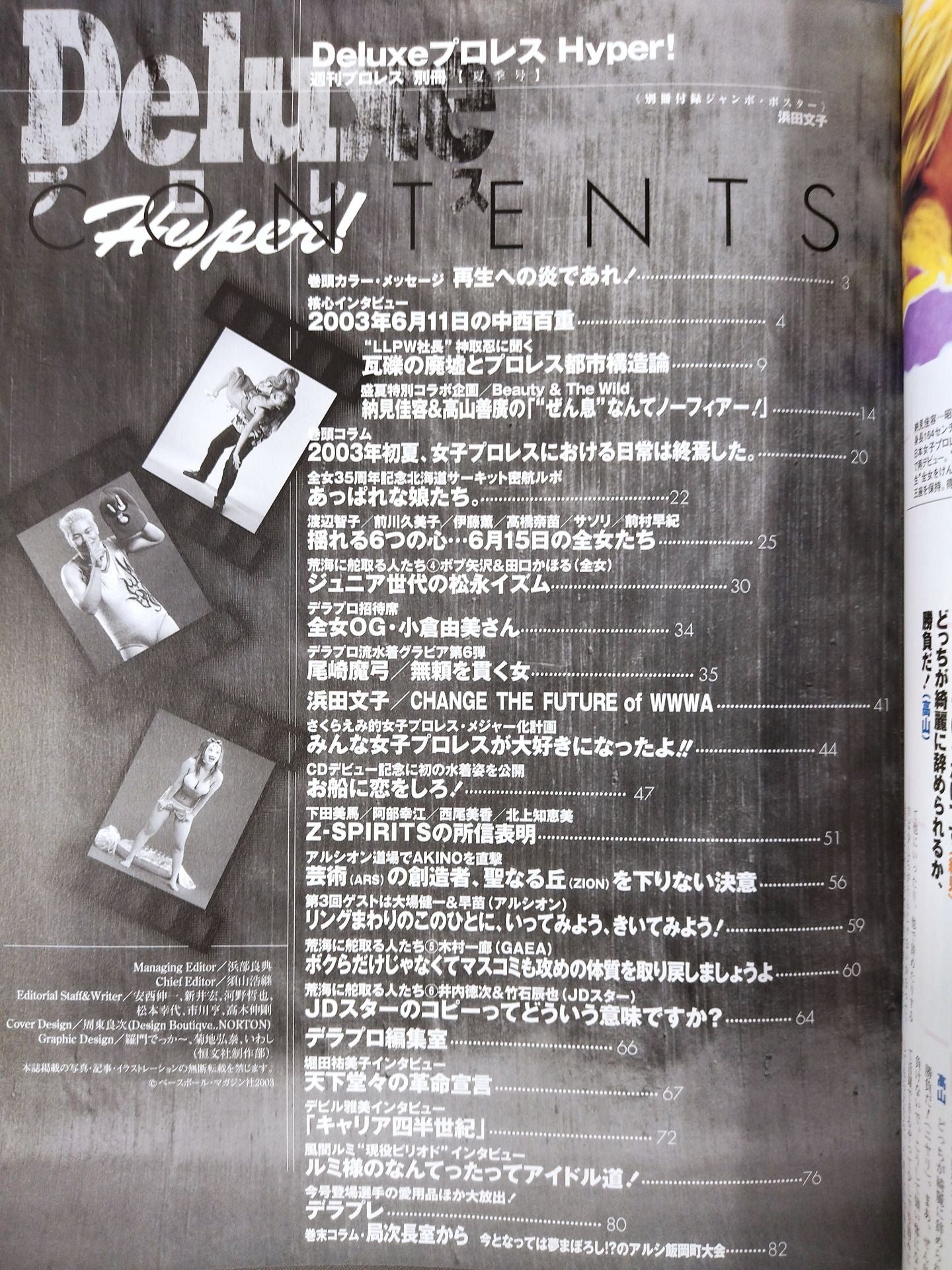 デラックスプロレス46 週刊プロレス別冊【夏季号】