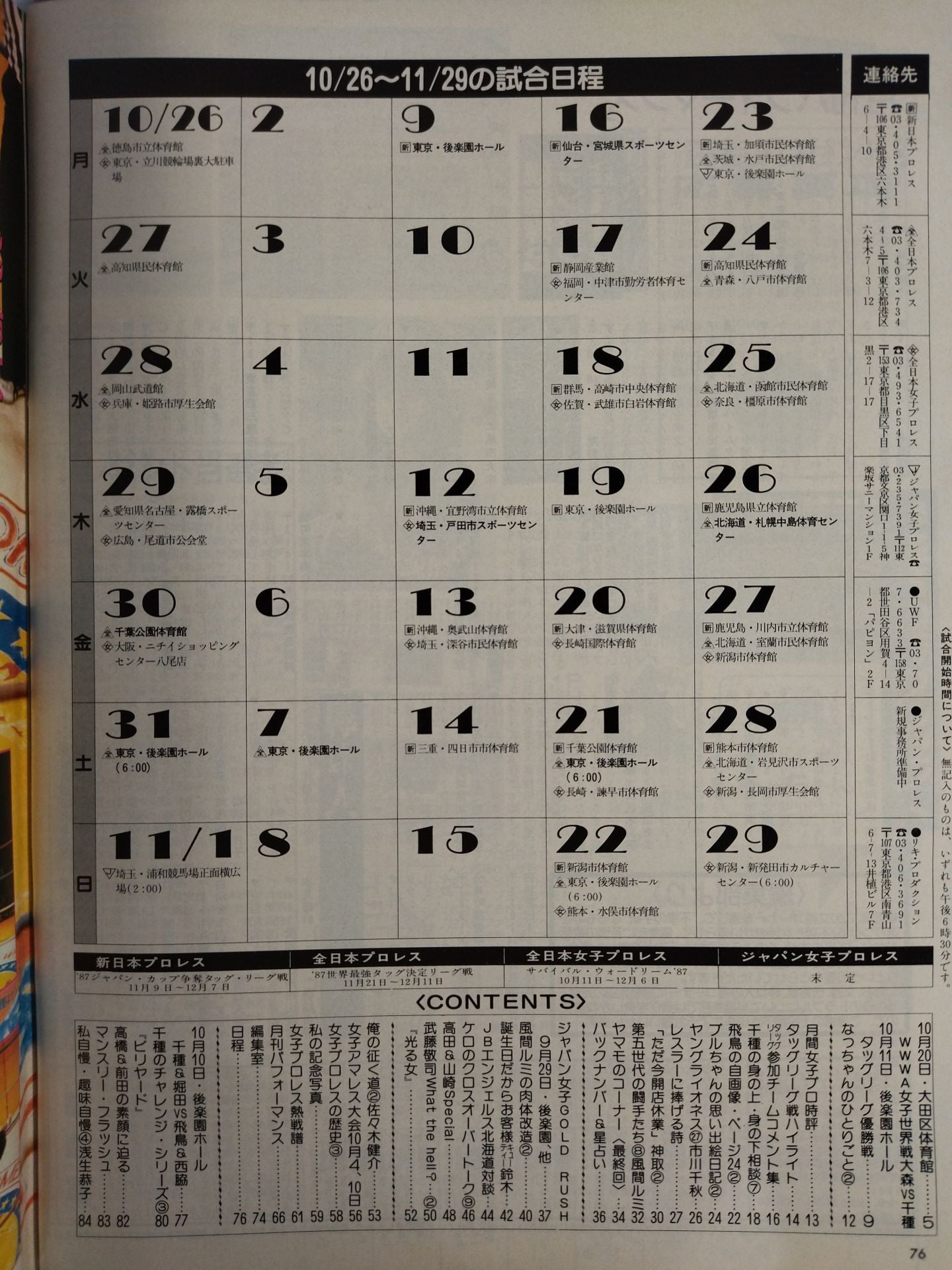 Deluxe Pro Wrestling  December 1987