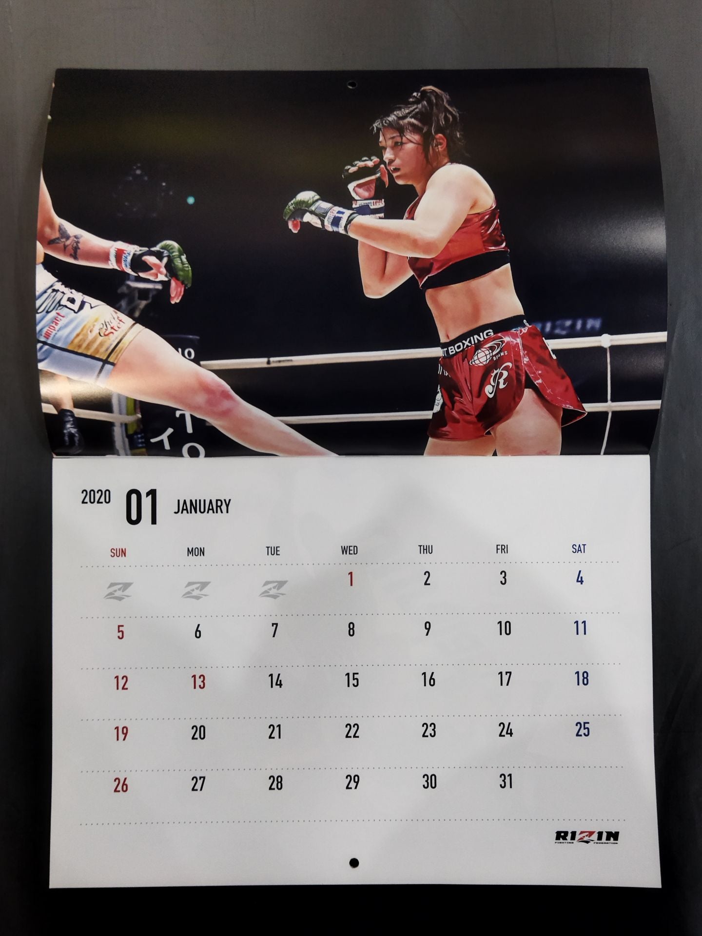 RIZIN 2020-2021 Calendar