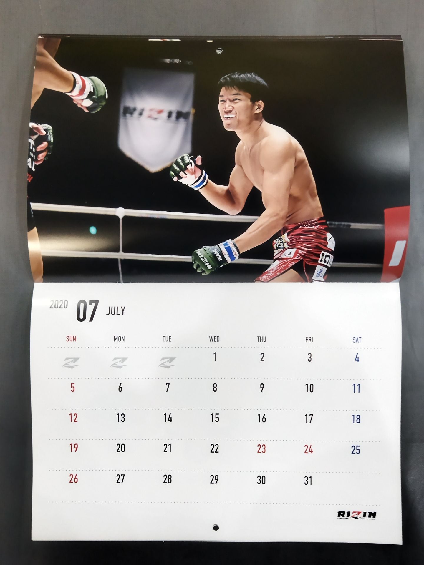 RIZIN 2020-2021 Calendar