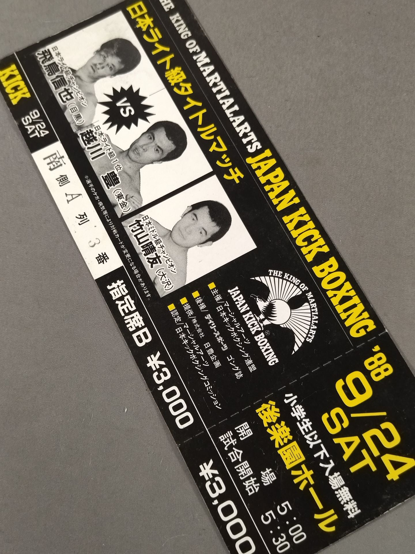 Shinya Asuka vs Yutaka Koshikawa