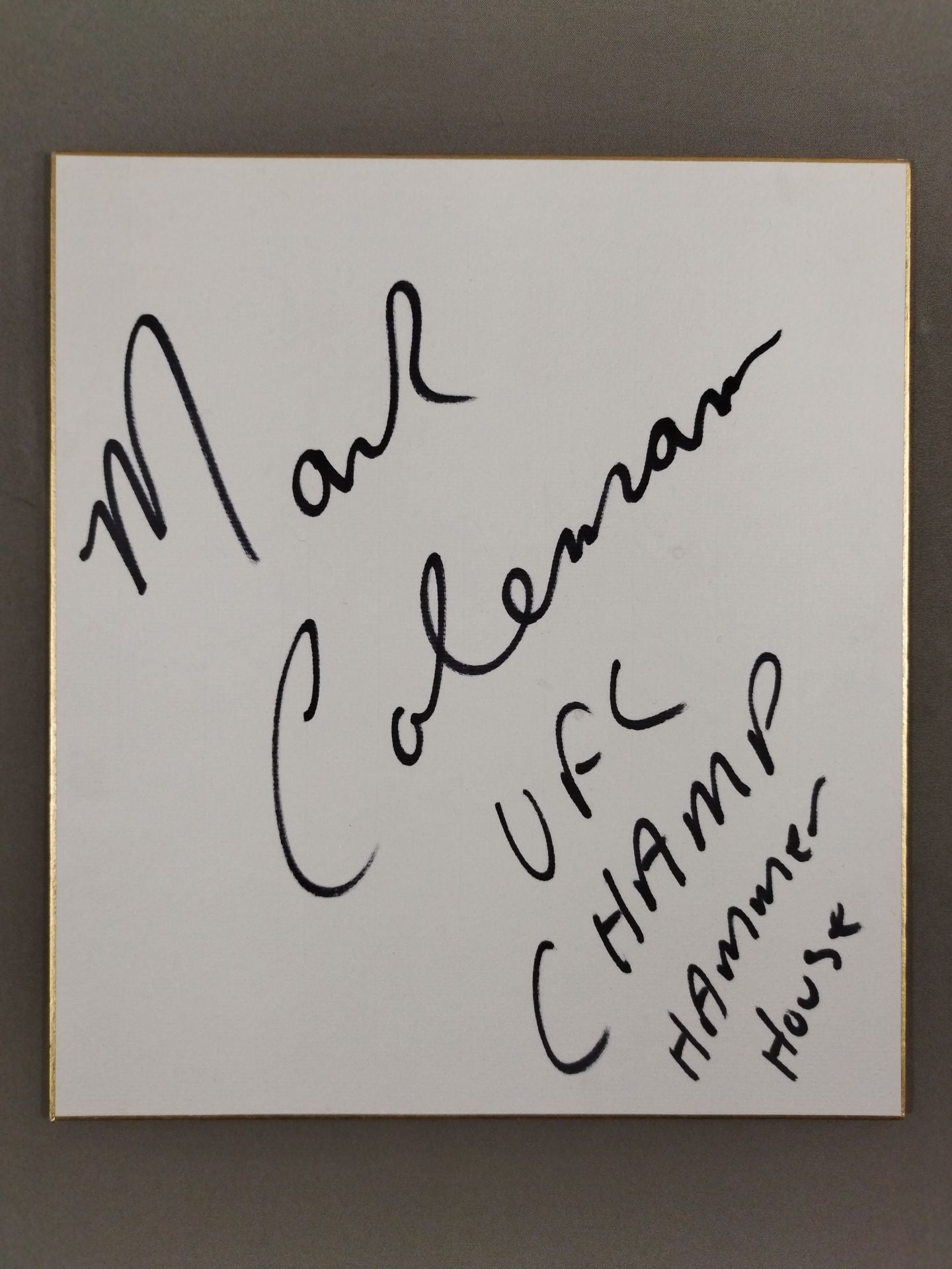 Mark Coleman