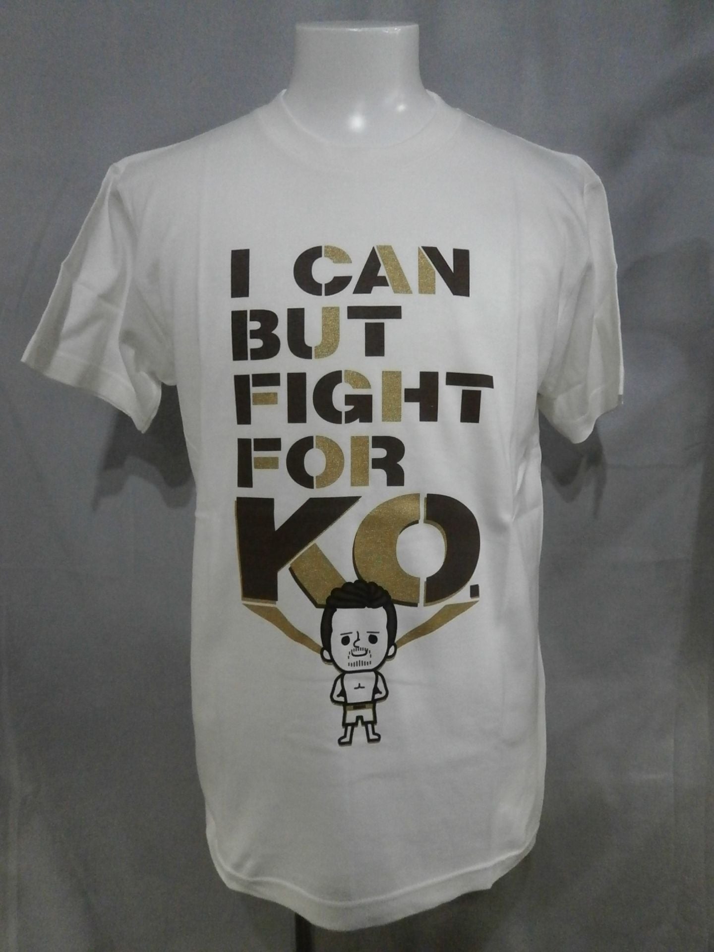 K-1×Panson Works コラボ 木村・フィリップ・ミノル Tシャツ①(ホワイト)