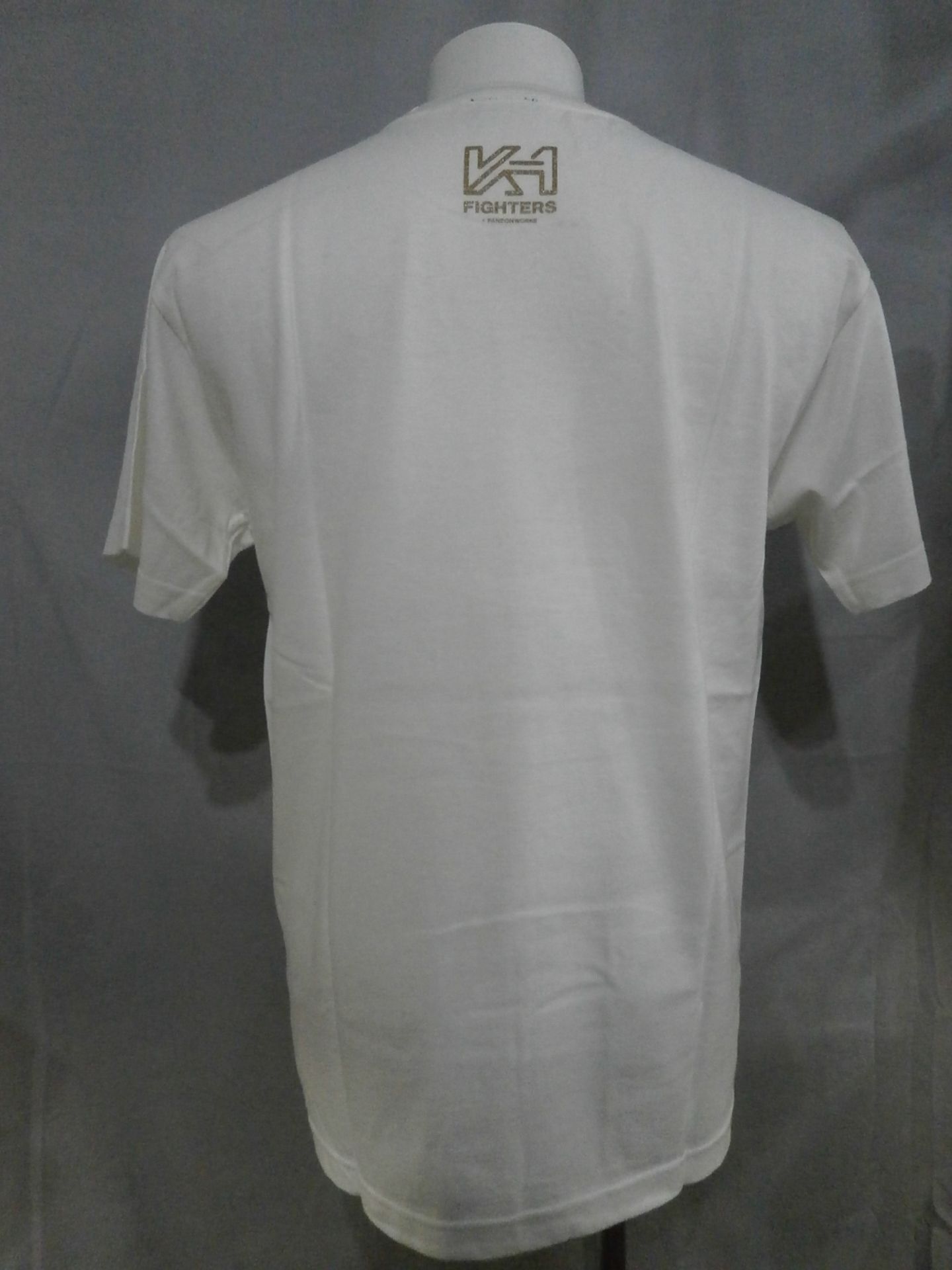 K-1×Panson Works コラボ 木村・フィリップ・ミノル Tシャツ①(ホワイト)