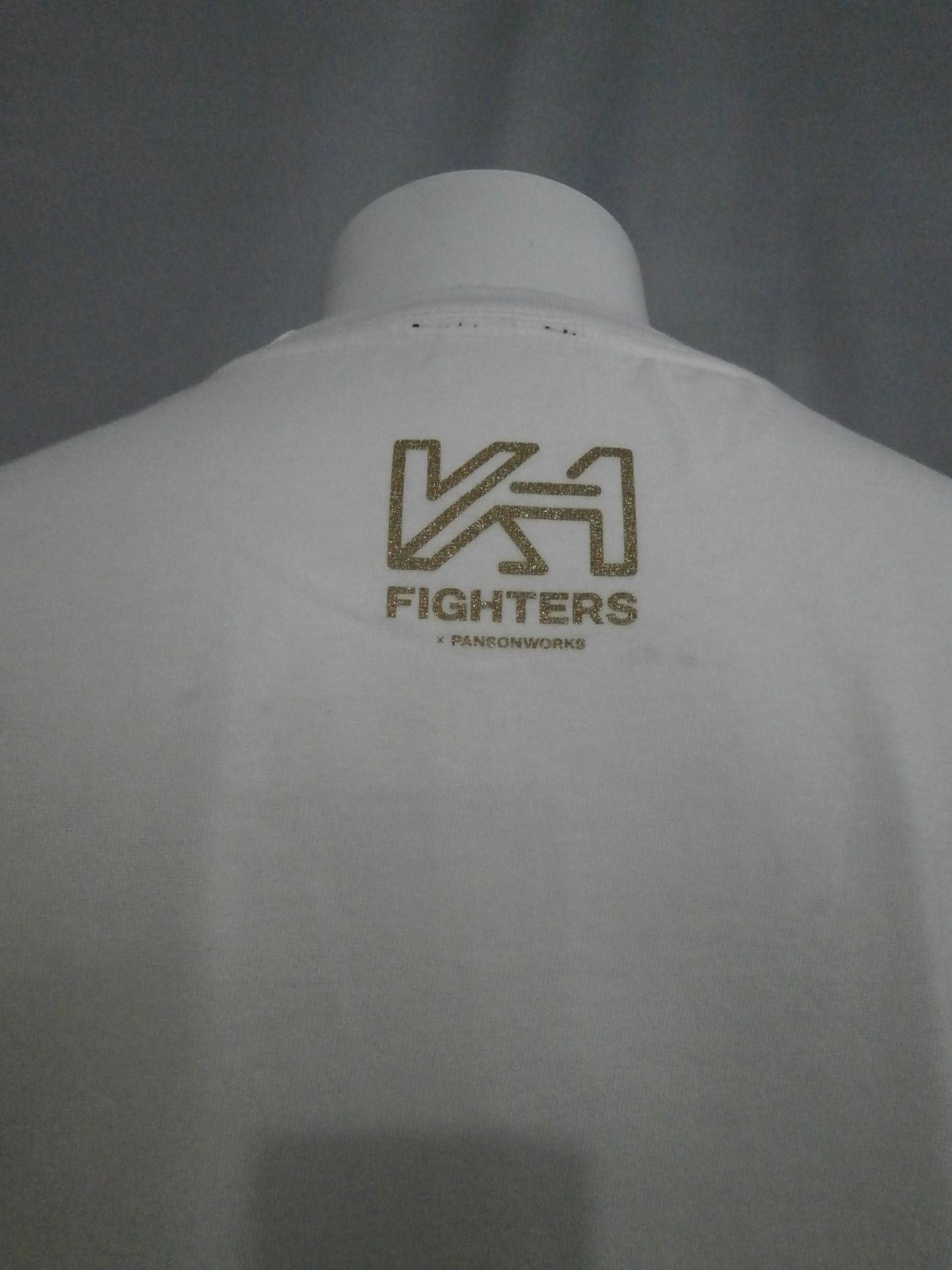 K-1×Panson Works コラボ 木村・フィリップ・ミノル Tシャツ①(ホワイト)