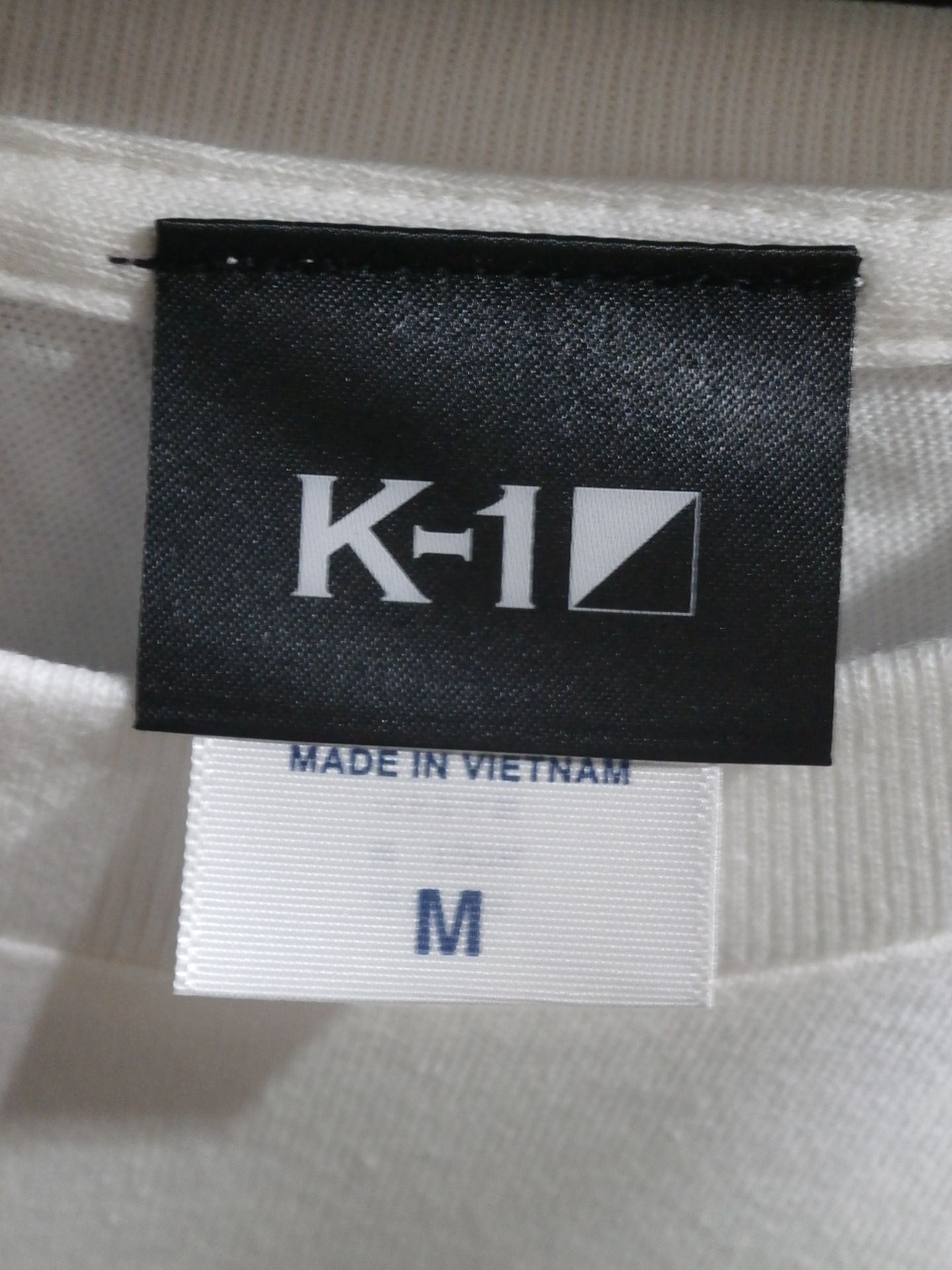 K-1×Panson Works コラボ 木村・フィリップ・ミノル Tシャツ①(ホワイト)