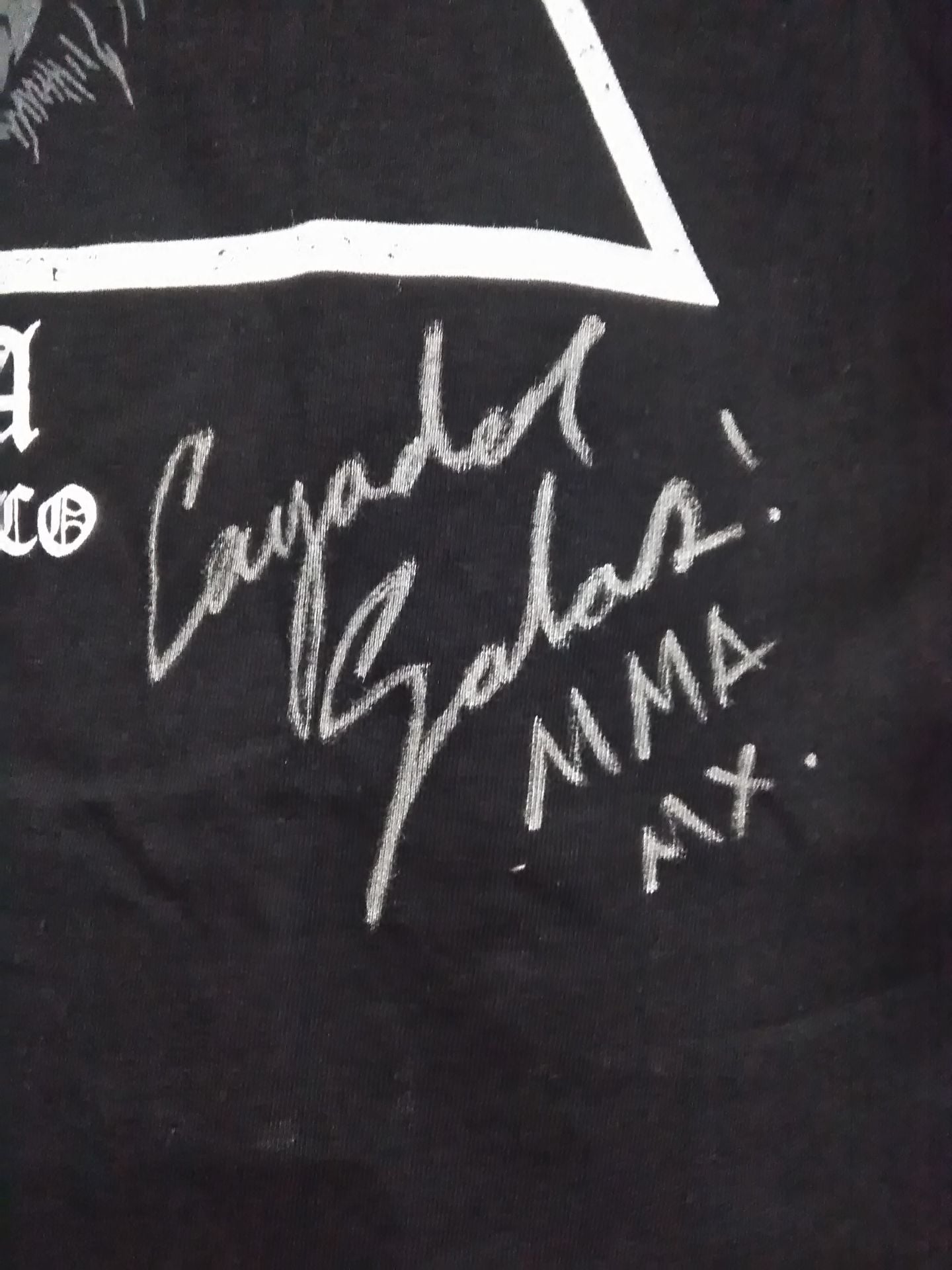 【直筆サイン入り】ダニエル・サラス Tシャツ