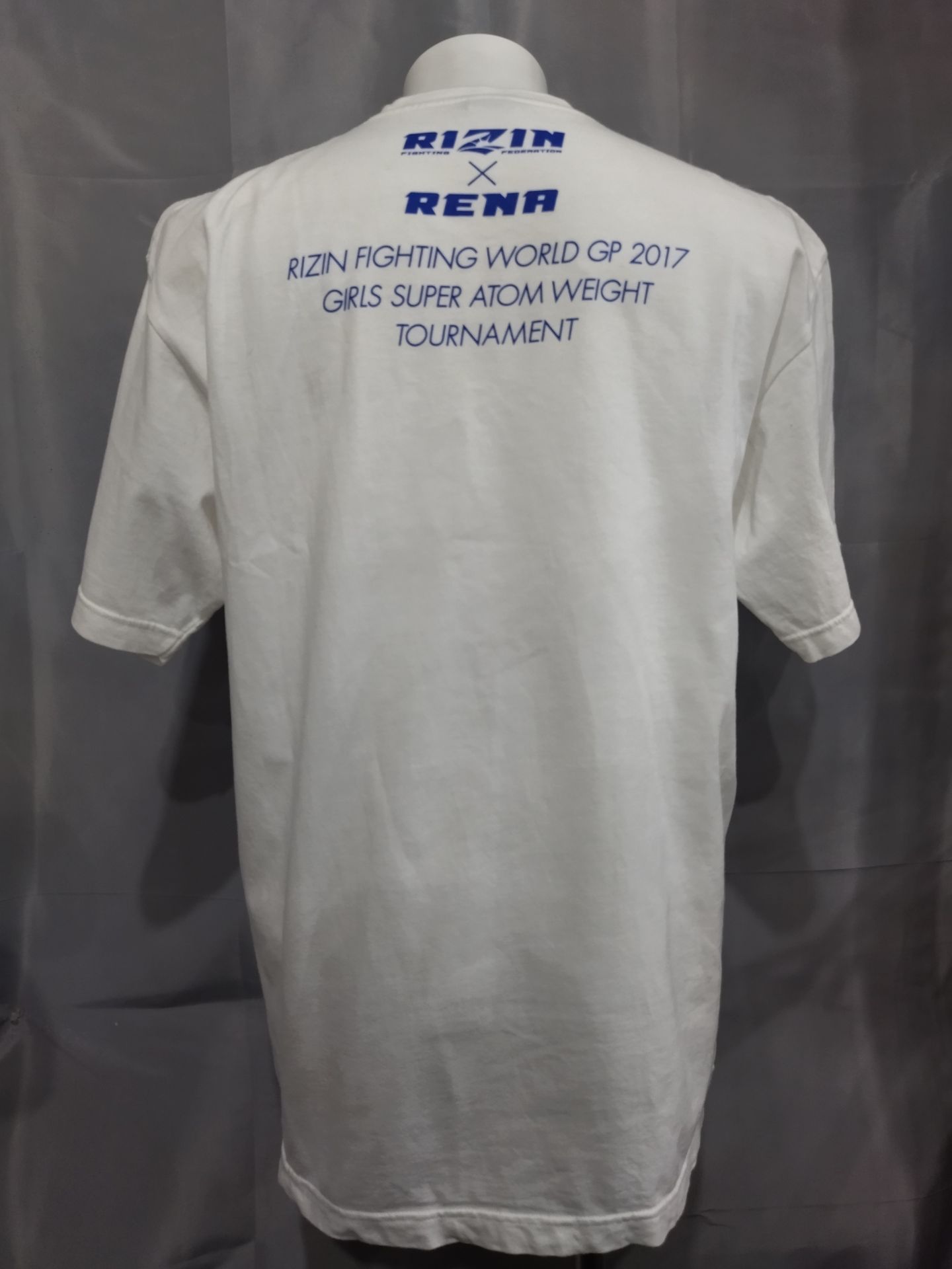 RIZIN ×RENA "ALL IDOIS WIN" Illustration T-shirt