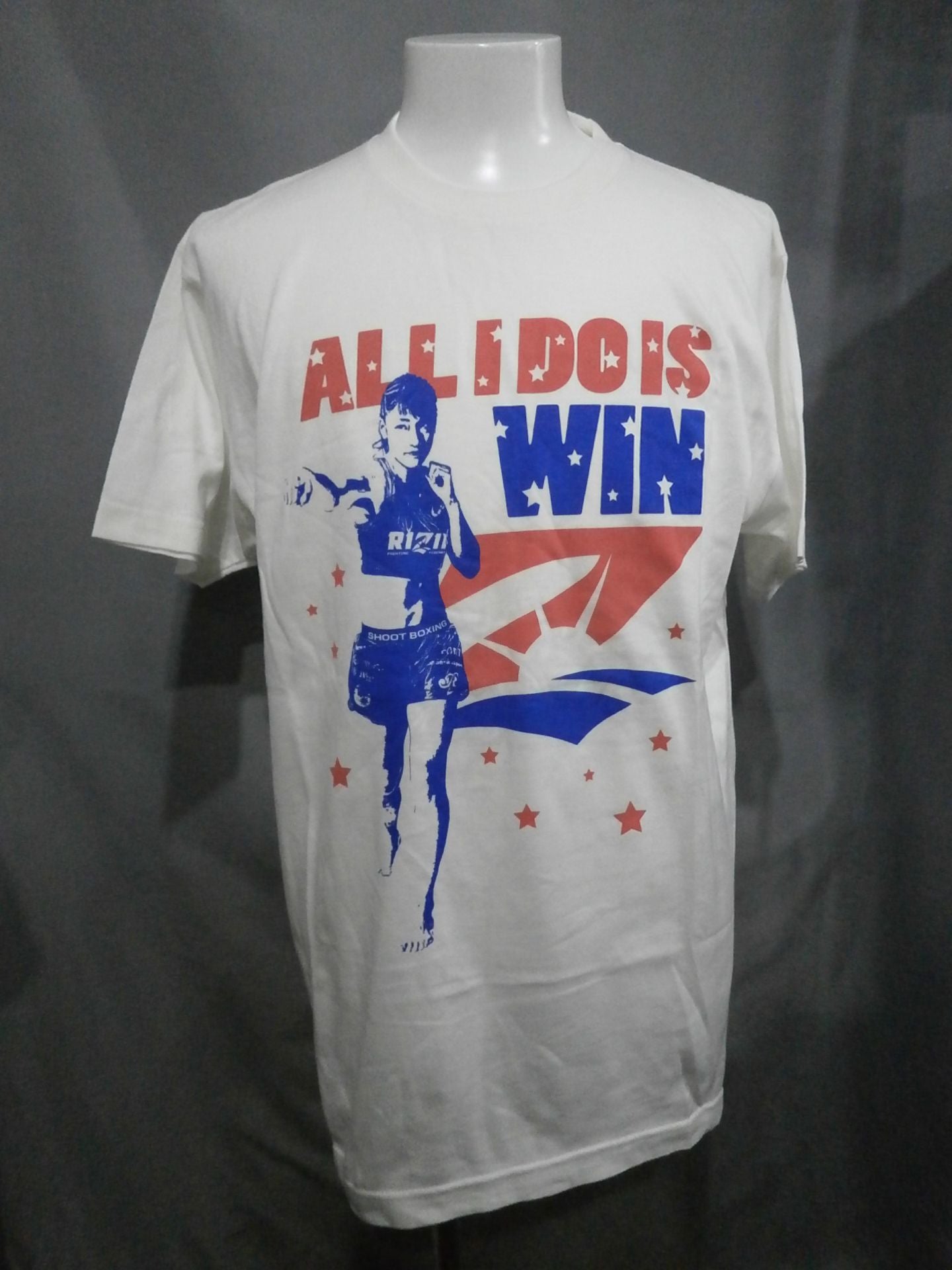 RIZIN×RENA「ALL IDOIS WIN」イラストTシャツ