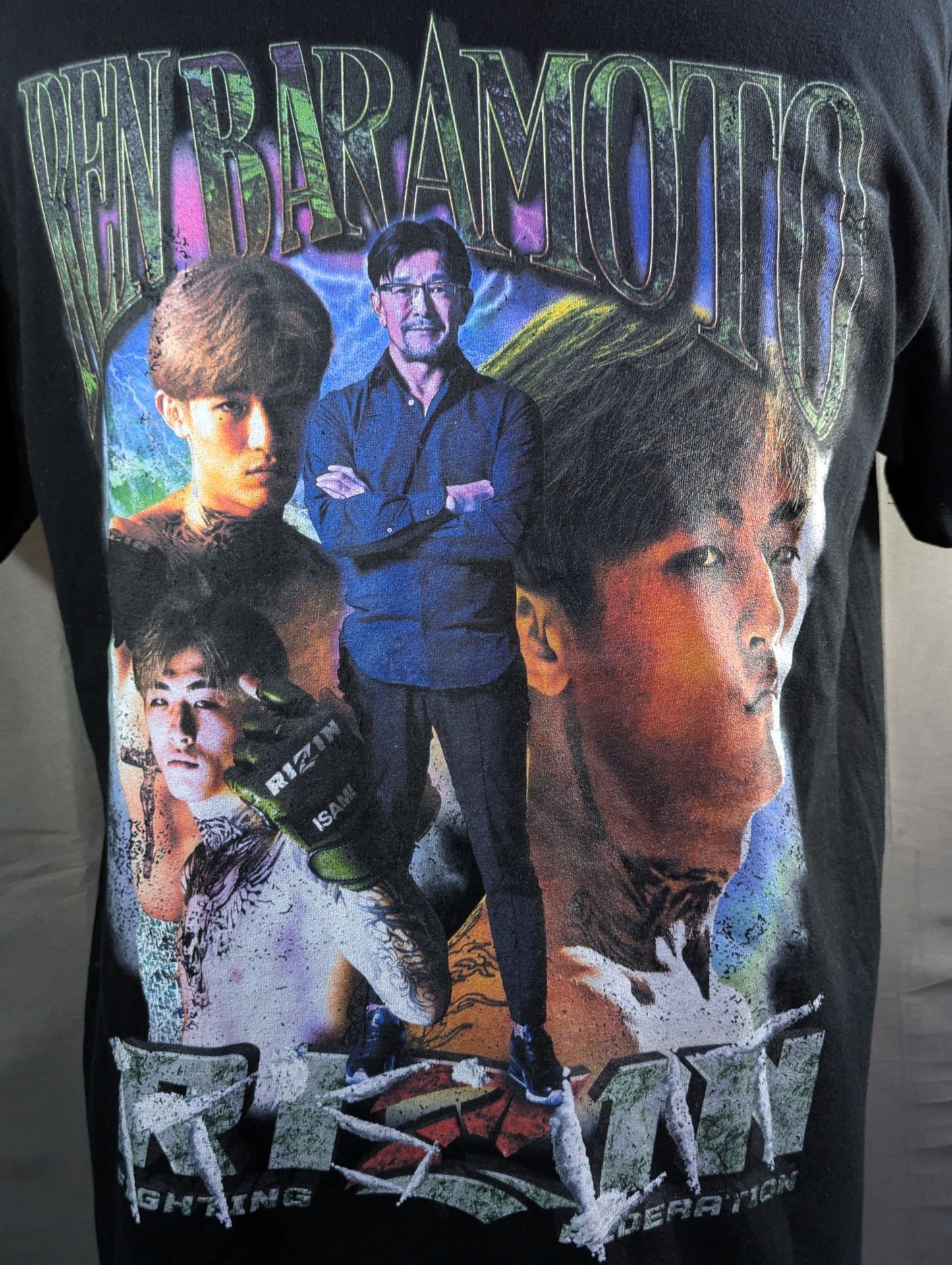 RIZIN Hiramoto Ren× Sakakibara Nobuyuki "REN BARAMOTO" T-shirt