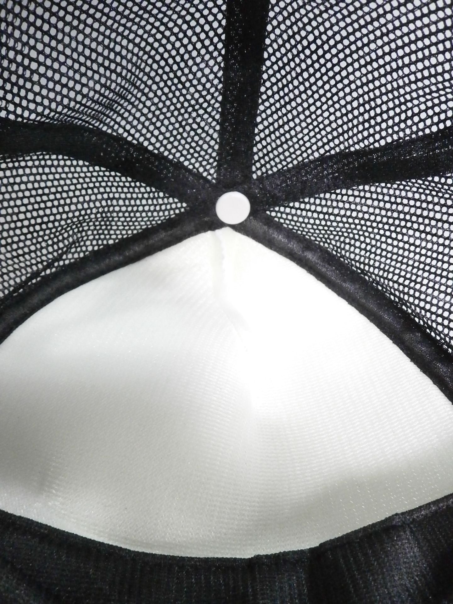 RIZIN 強者ノ巣 メッシュキャップ①(ホワイト×ブラック)