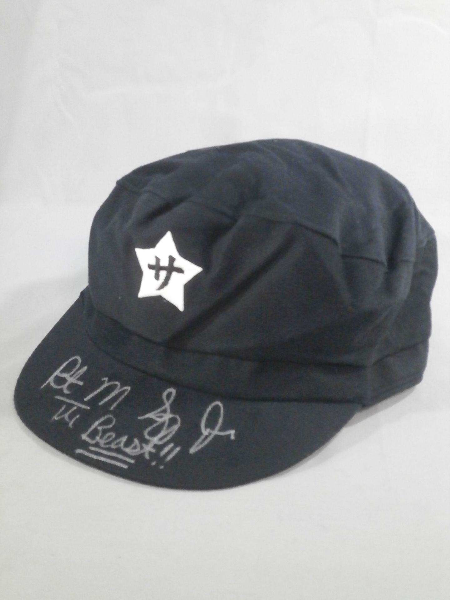 【直筆サイン入り】ボブ・サップ 人民帽