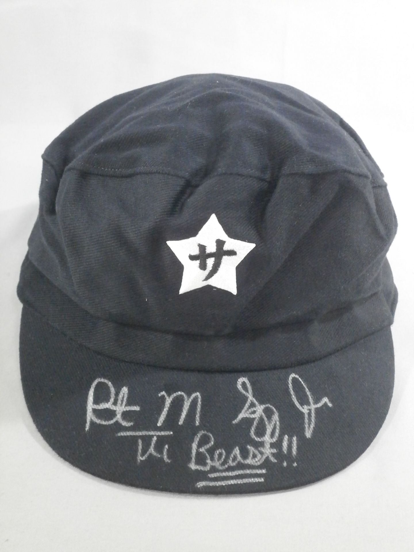 【直筆サイン入り】ボブ・サップ 人民帽