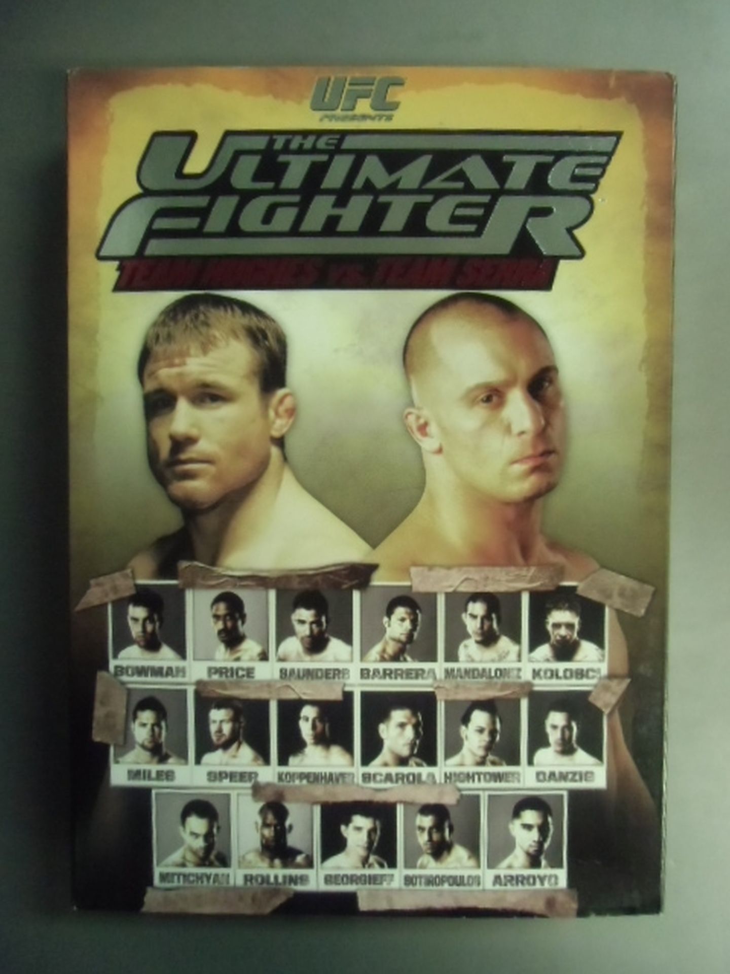UFC THE ULTIMATE FIGHTER TEAM HUGHES vs TEAM SERRA