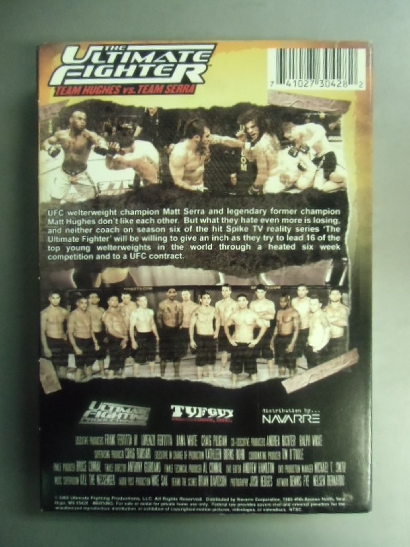 UFC THE ULTIMATE FIGHTER TEAM HUGHES vs TEAM SERRA