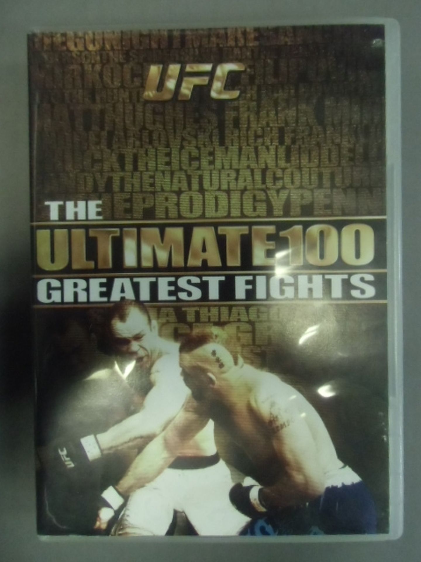 UFC THE ULTIMATE 100 GREATEST FIGHTS