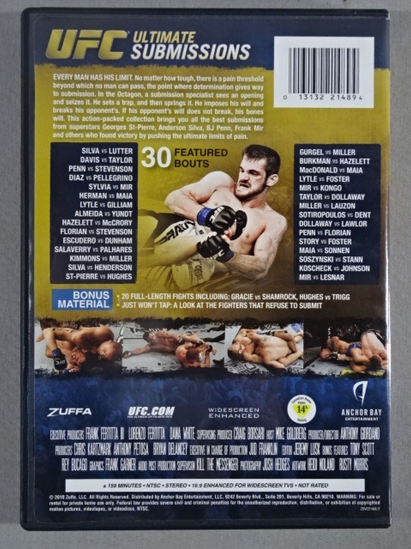UFC ULTIMATE SUBMISSIONS
