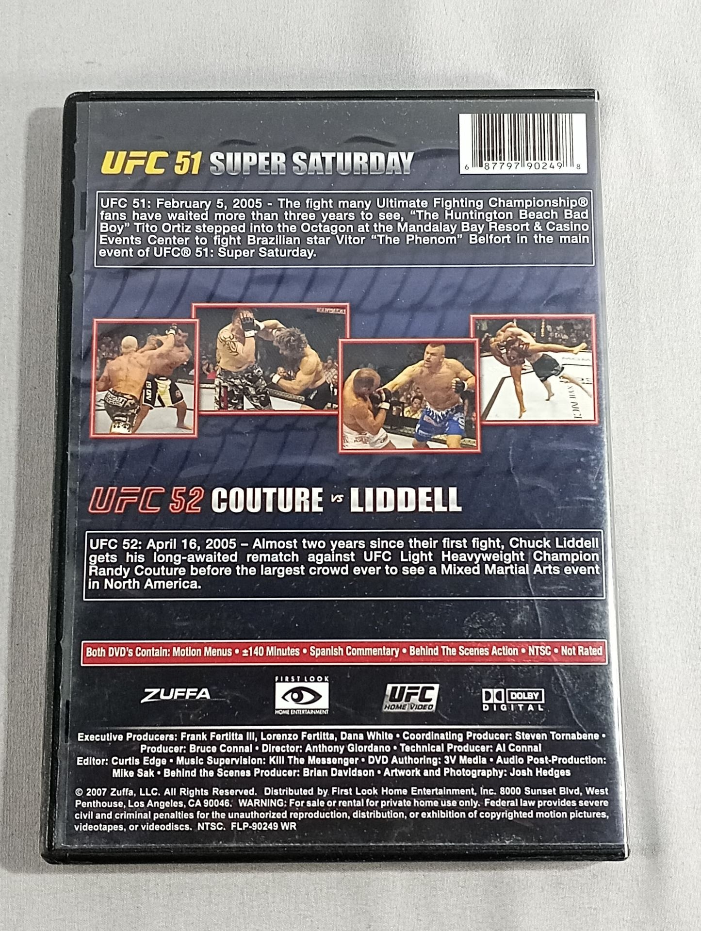 【ULTIMATE 2 PACK!】UFC 51 / UFC 52