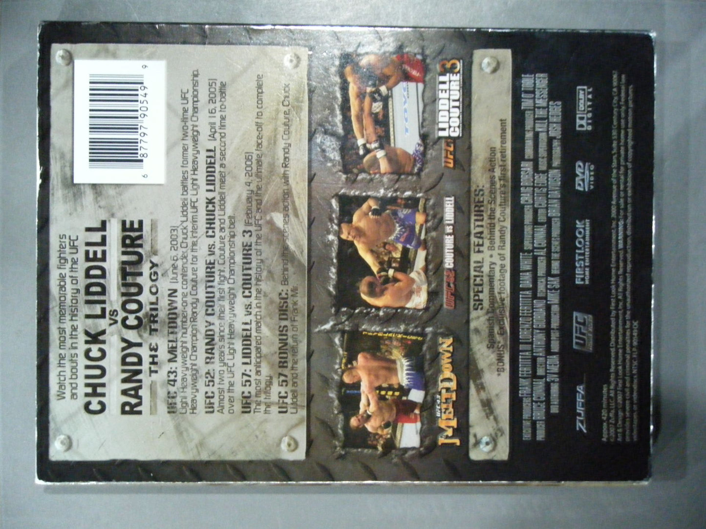 UFC / LIDDELL vs COUTURE THE TRILOGY