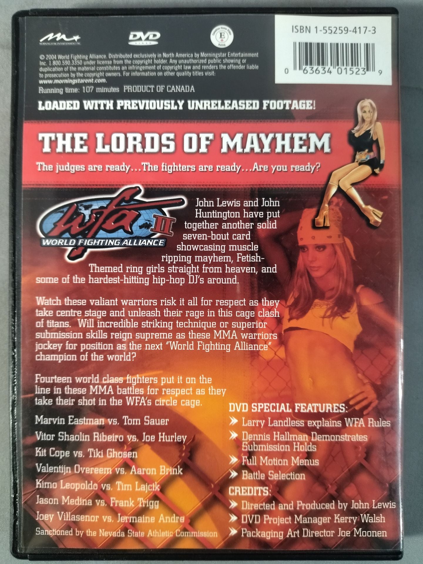 WFA Ⅱ THE LORDS OF MAYHEM