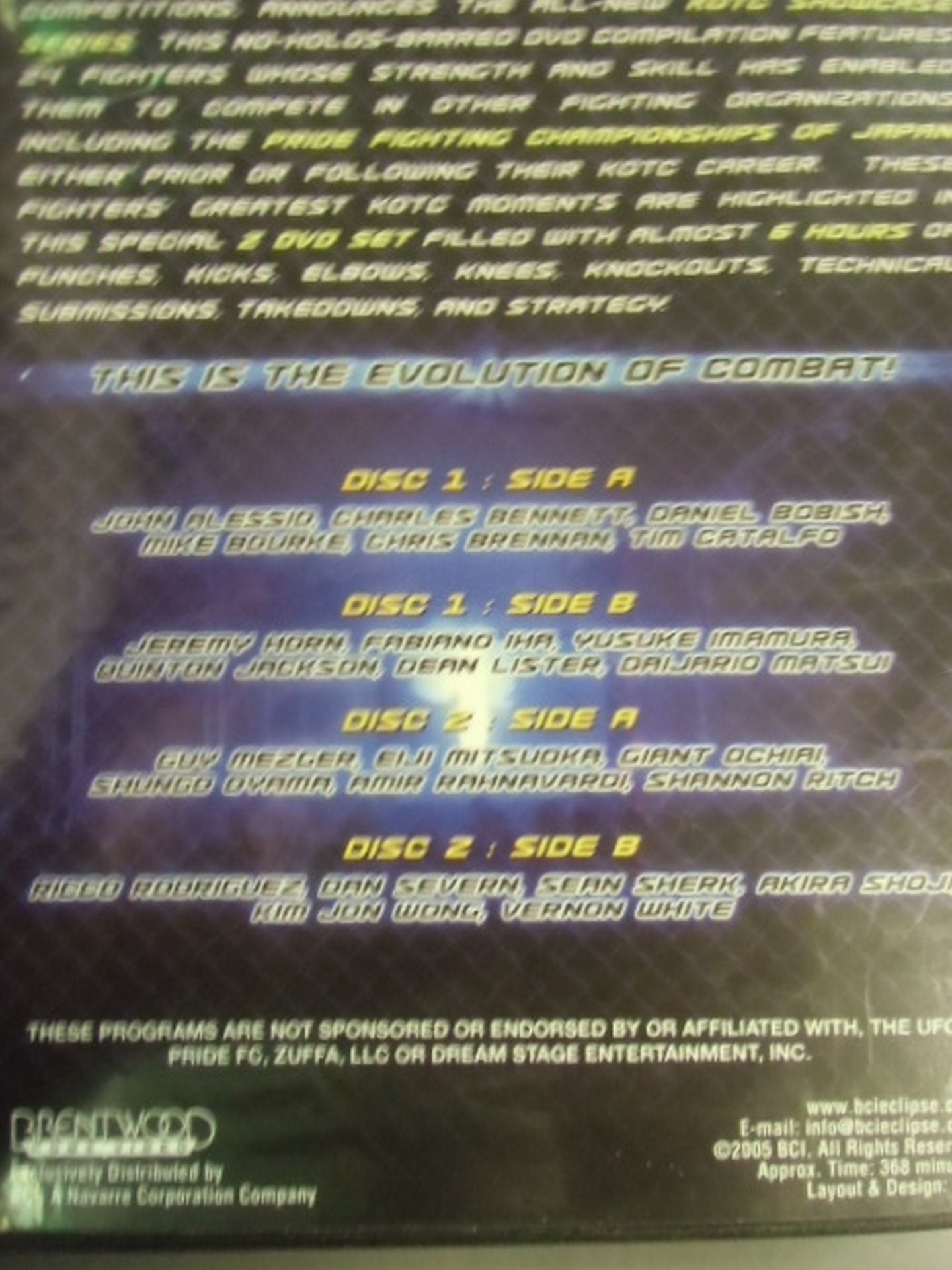 KING OF THE CAGE THE FIGHTERS OF JAPAN MMA