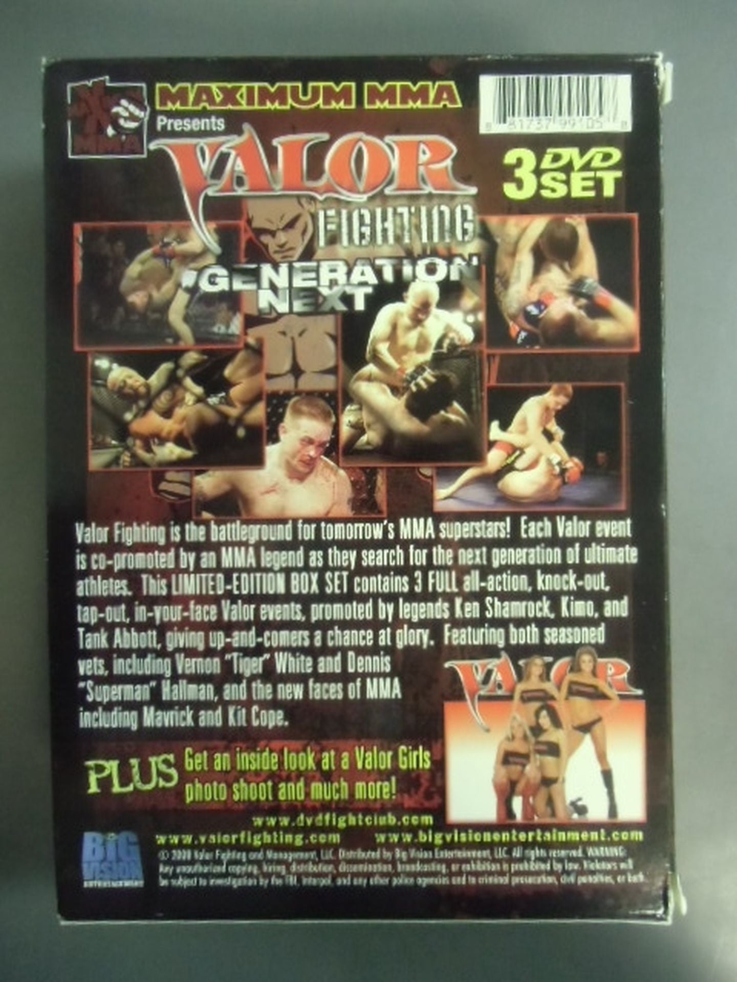 MAXIMUM MMA VALOR FIGHTING GENERATION NEXT