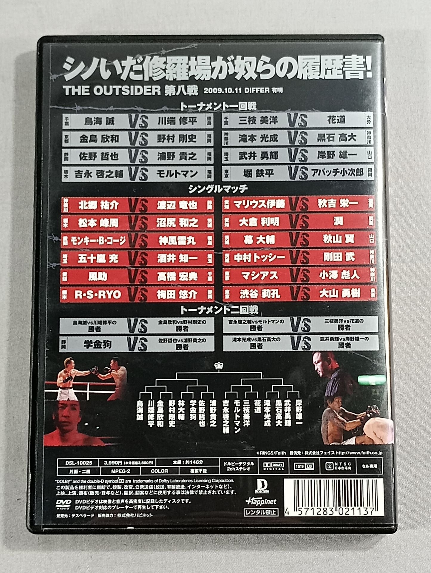 ジ・アウトサイダー 第八戦