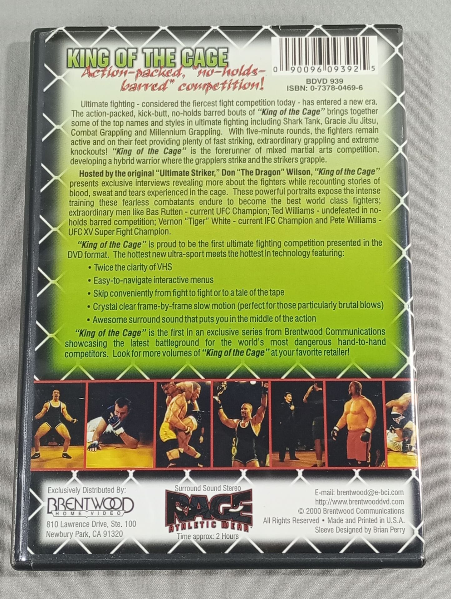 BAS ROTTEN’S KING OF THE CAGE