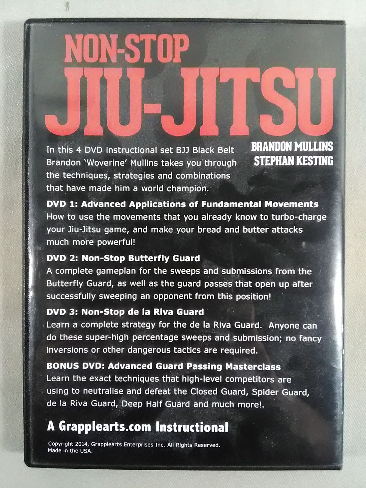 NON-STOP JIU-JITSU