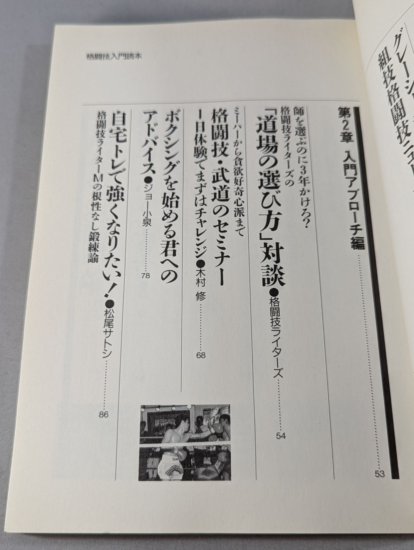 【改訂版】格闘王1 格闘技入門読本
