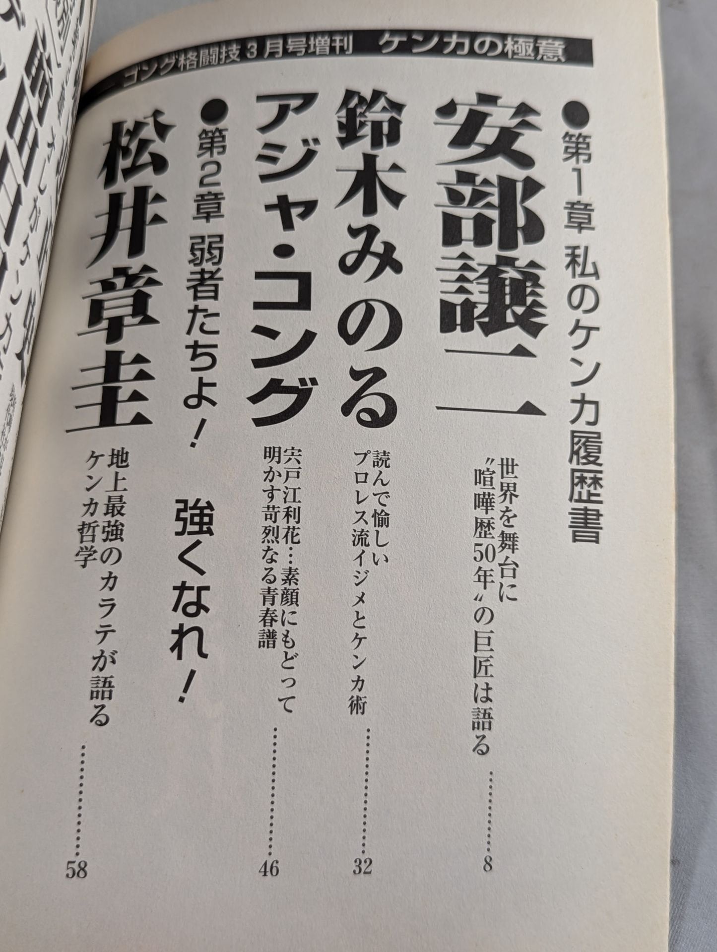 ケンカの極意 『ゴン格』がケンカに真っ向勝負を挑んだこの一冊!