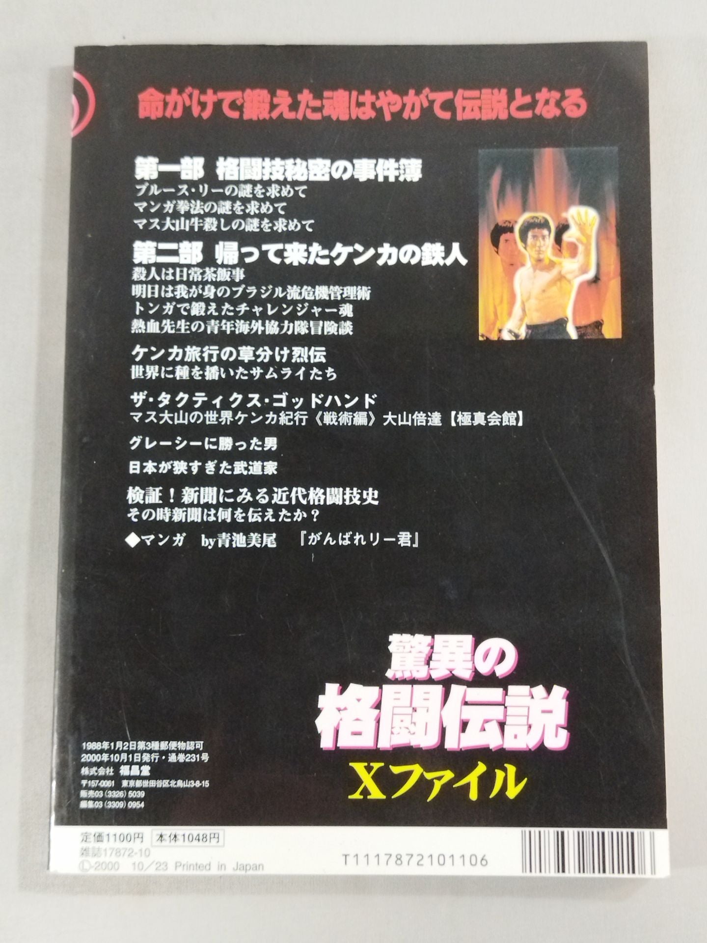 驚異の格闘伝説 Xファイル 生きるも死ぬもおれ次第