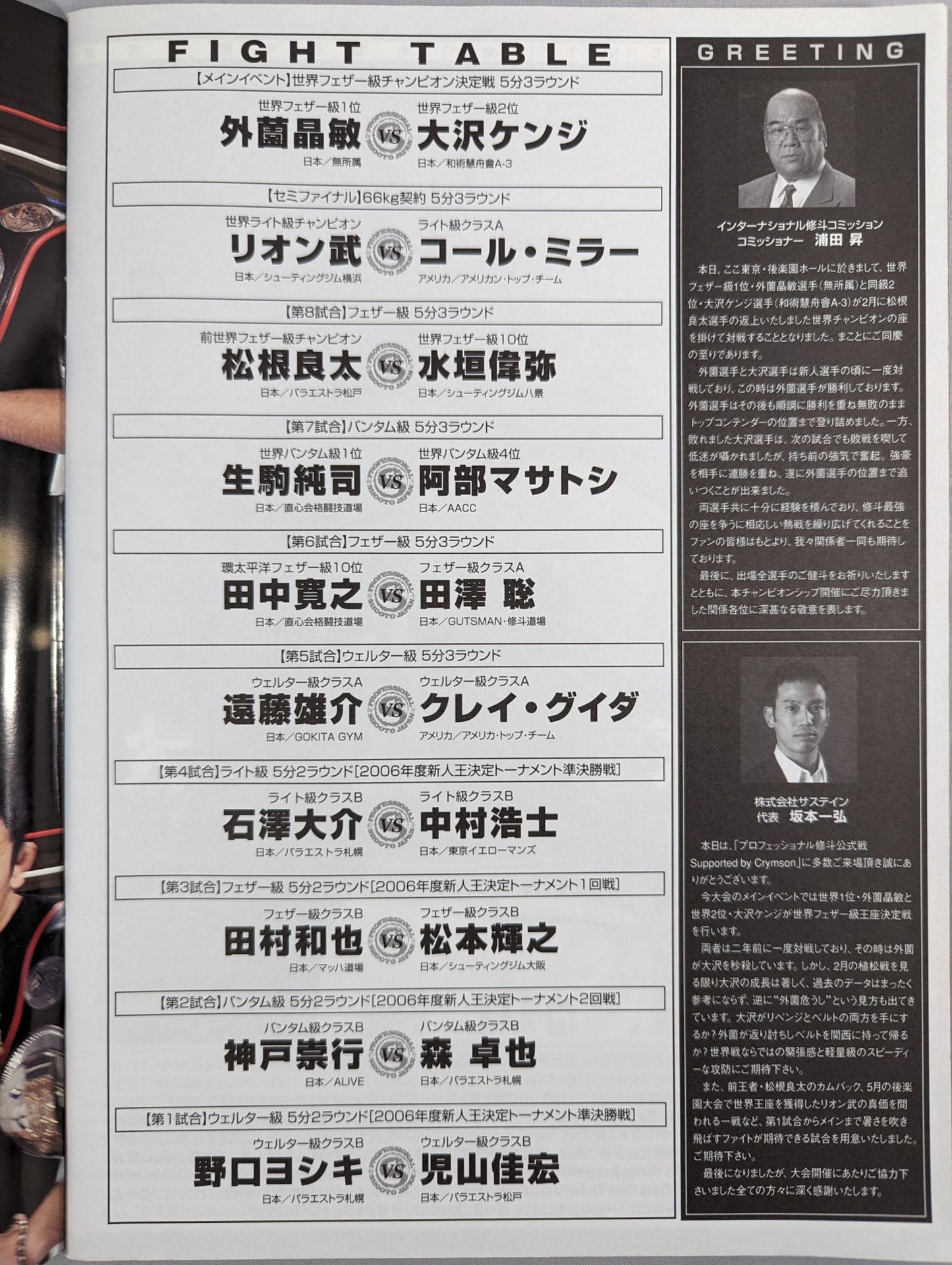 SHOOTO NEWS Vol.22