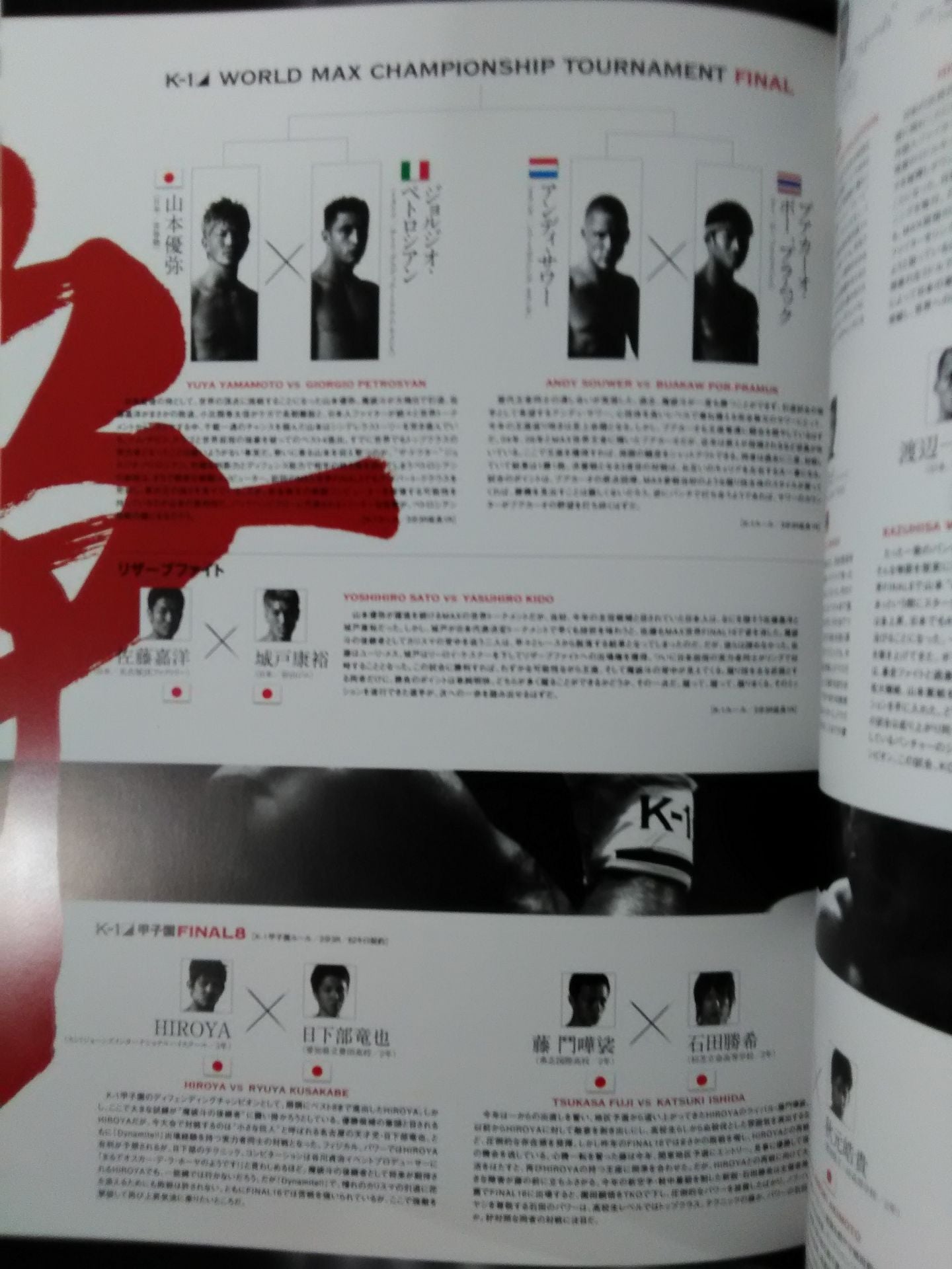 K-1 WORLD MAX 2009 FINAL ~世界一決定トーナメントFINAL~