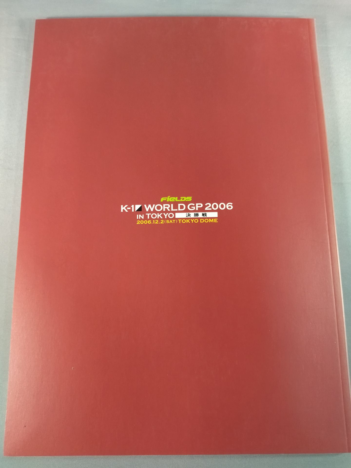 K-1 WORLD GP 2006 IN TOKYO Final