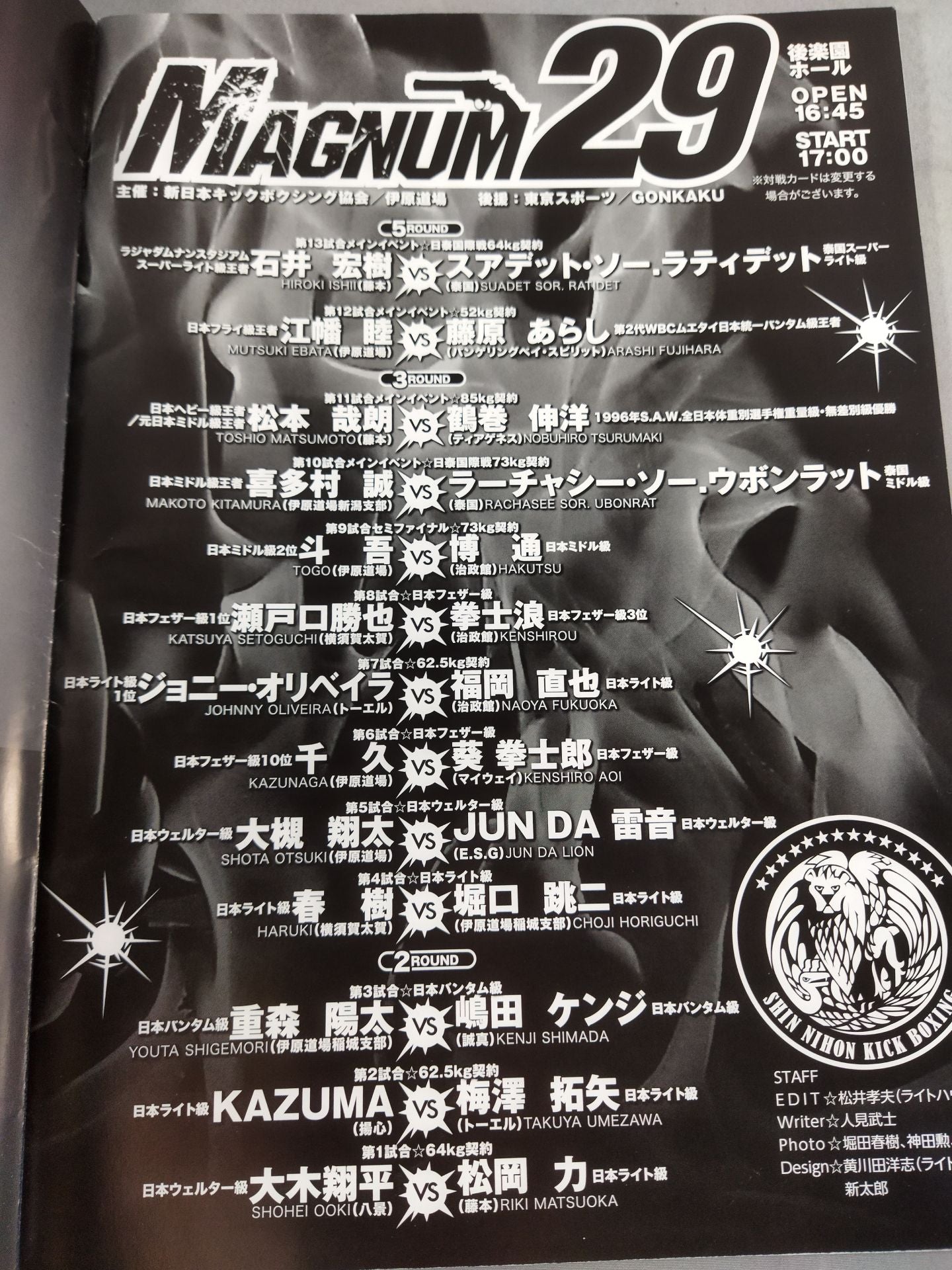 新日本キックボクシング MAGNUM29