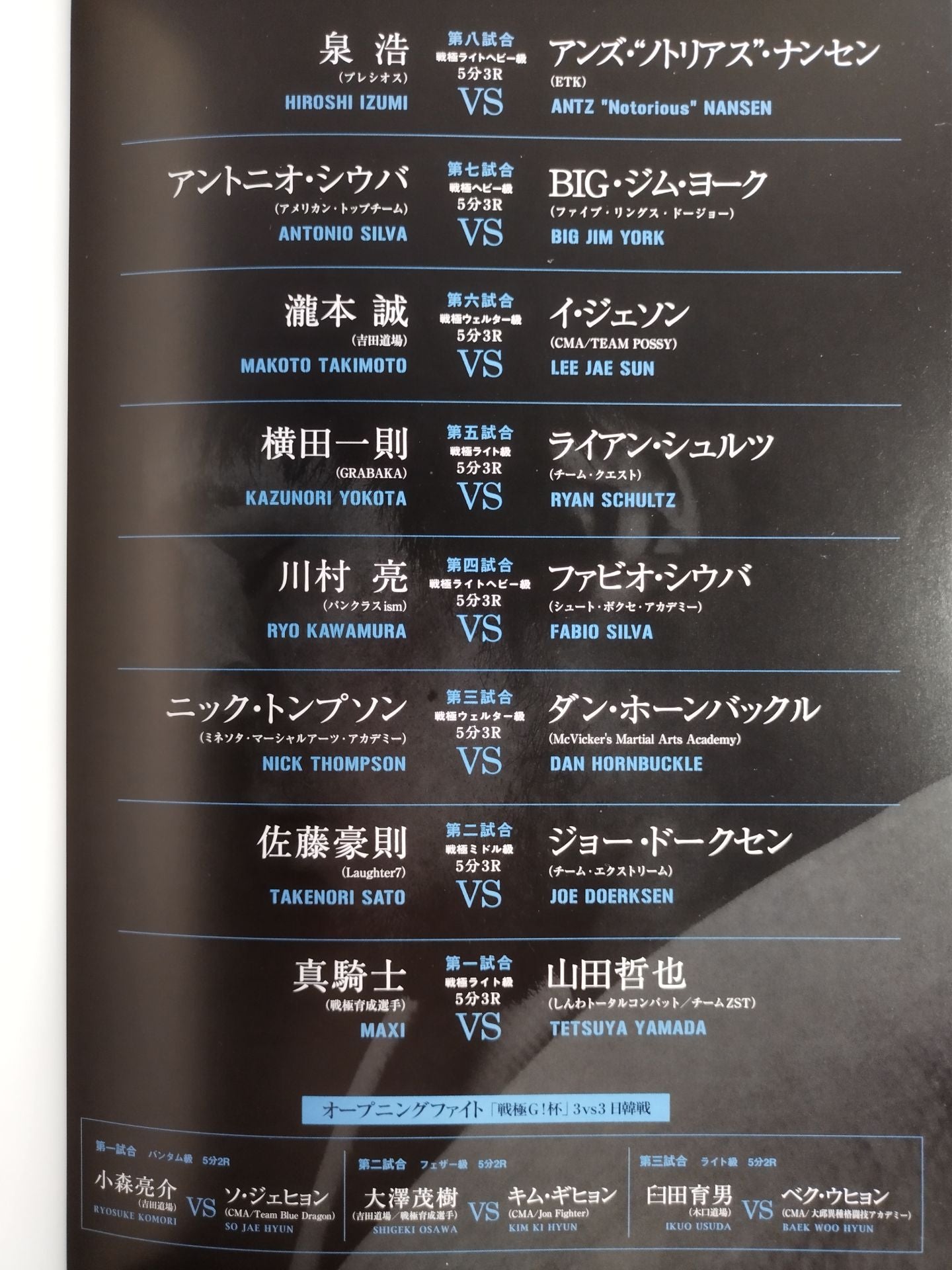 戦極 SENGOKU 第十陣