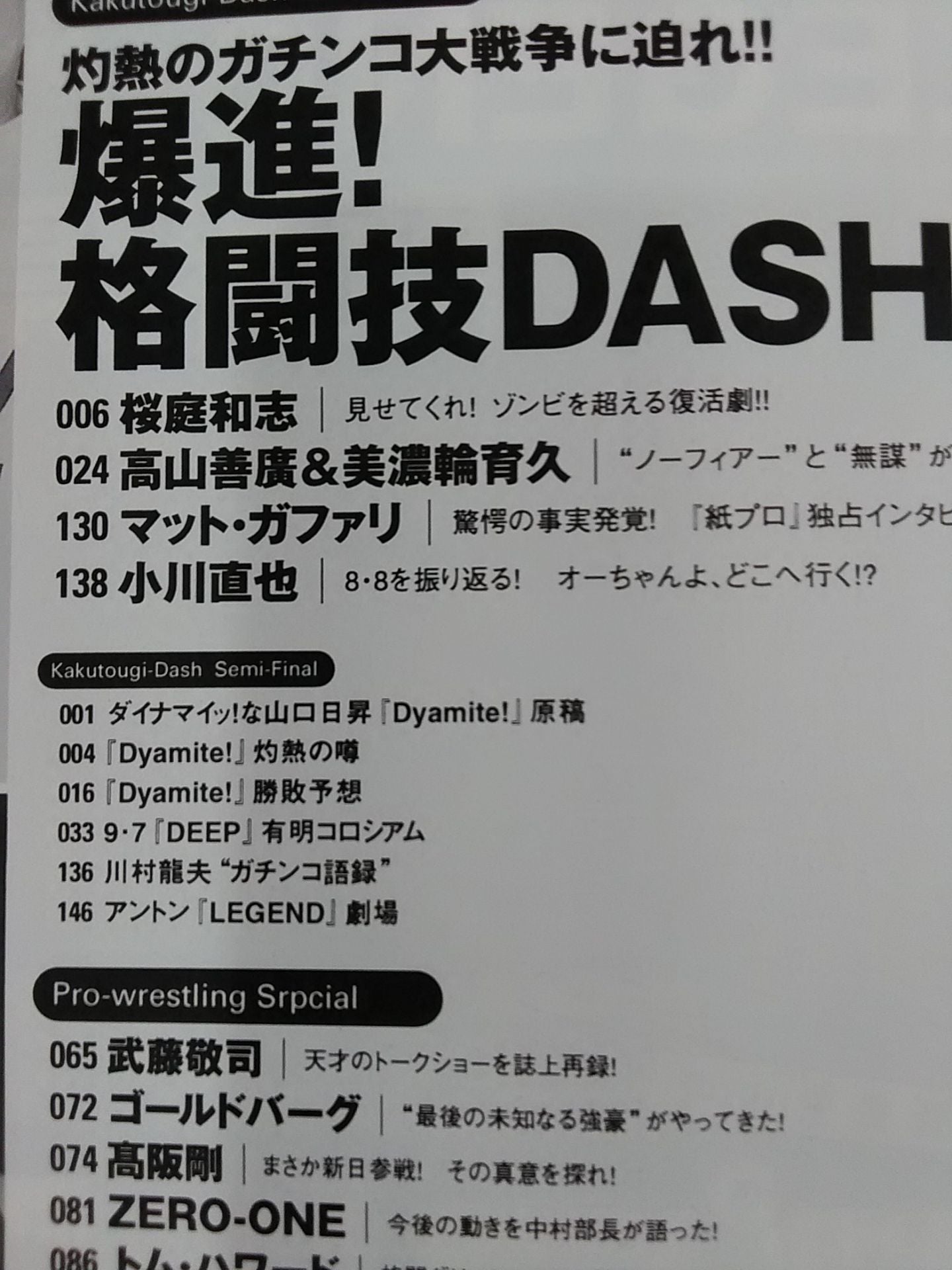 紙のプロレスRADICAL53