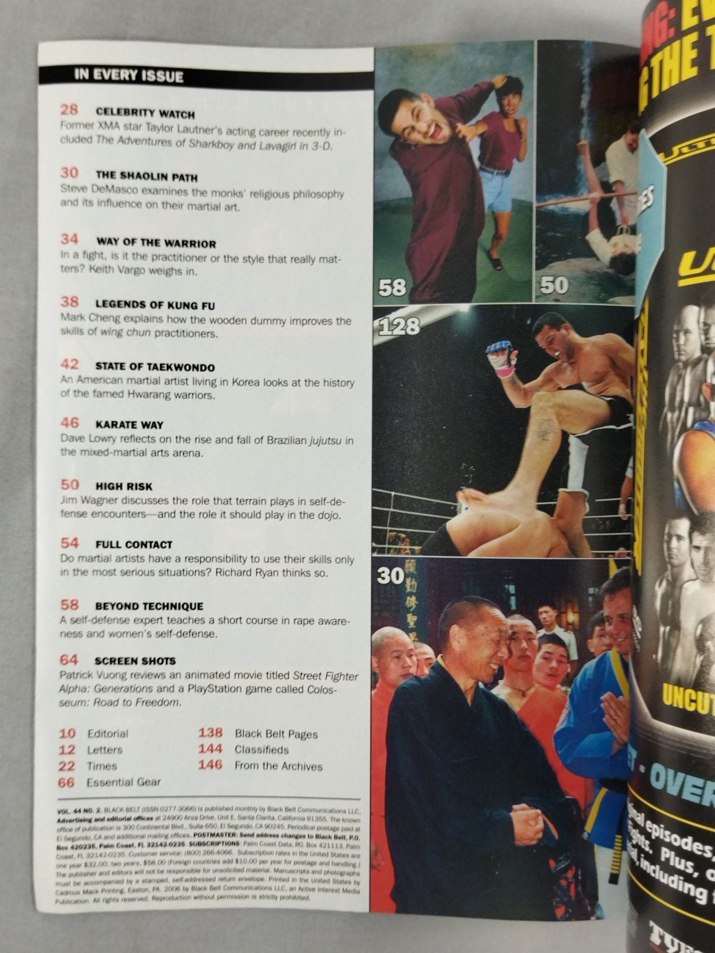 BLACK BELT 2006年2月号